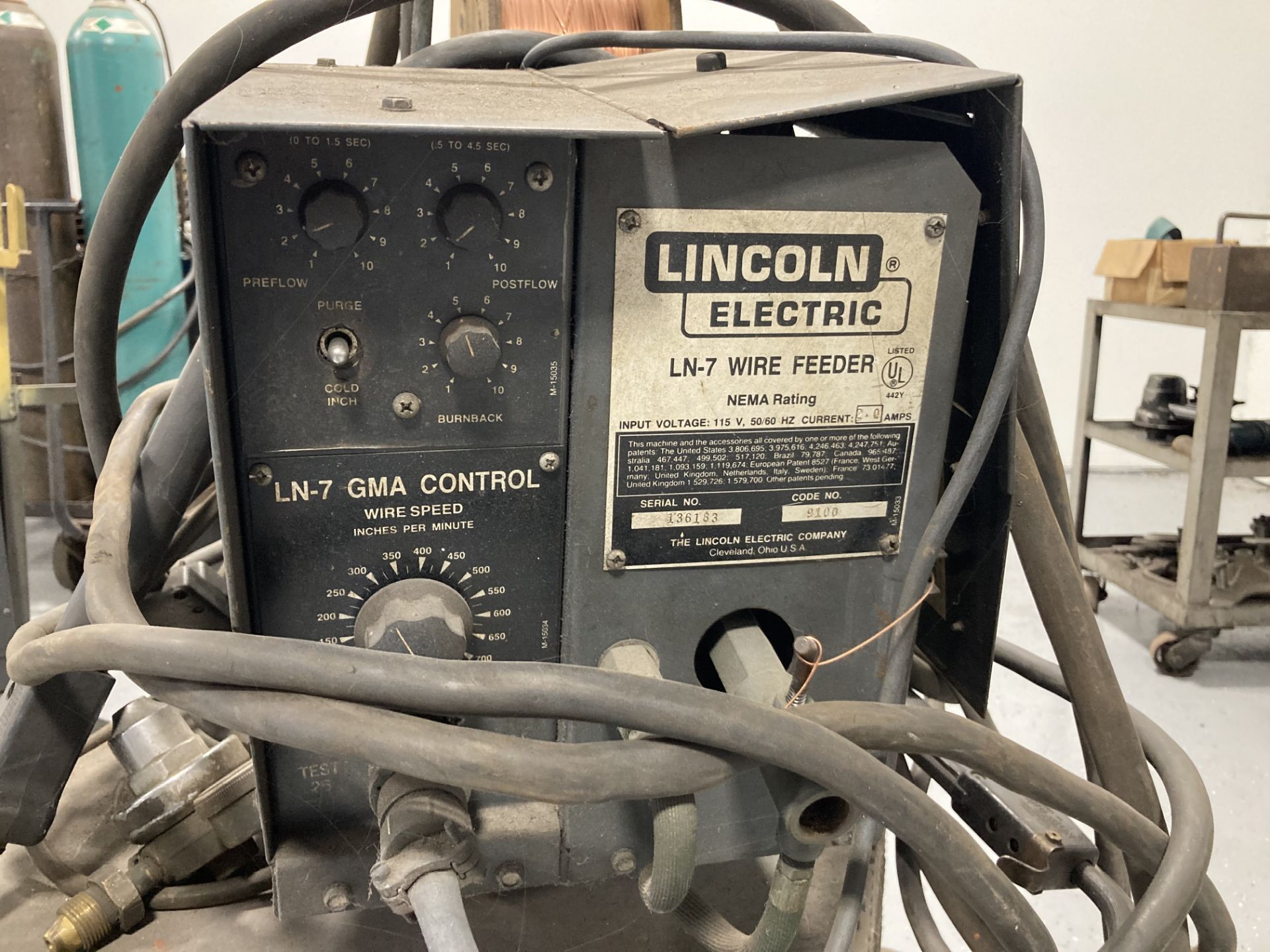 Lincoln Idealarc Arc Welder - Image 10 of 12