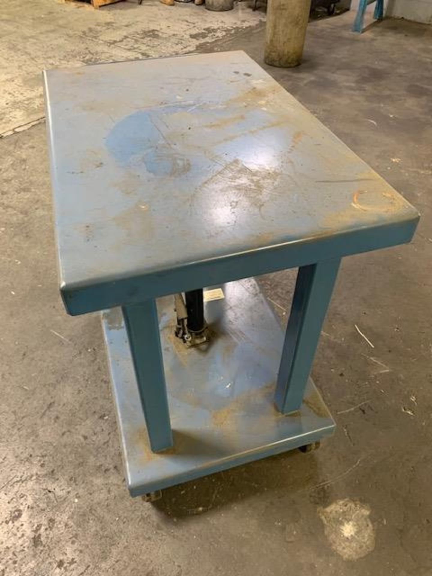 Wesco 2,000 Lb. Hydraulic Lift Table, 24" x 36" Table, Mod# LT-20-2436 - Image 7 of 7