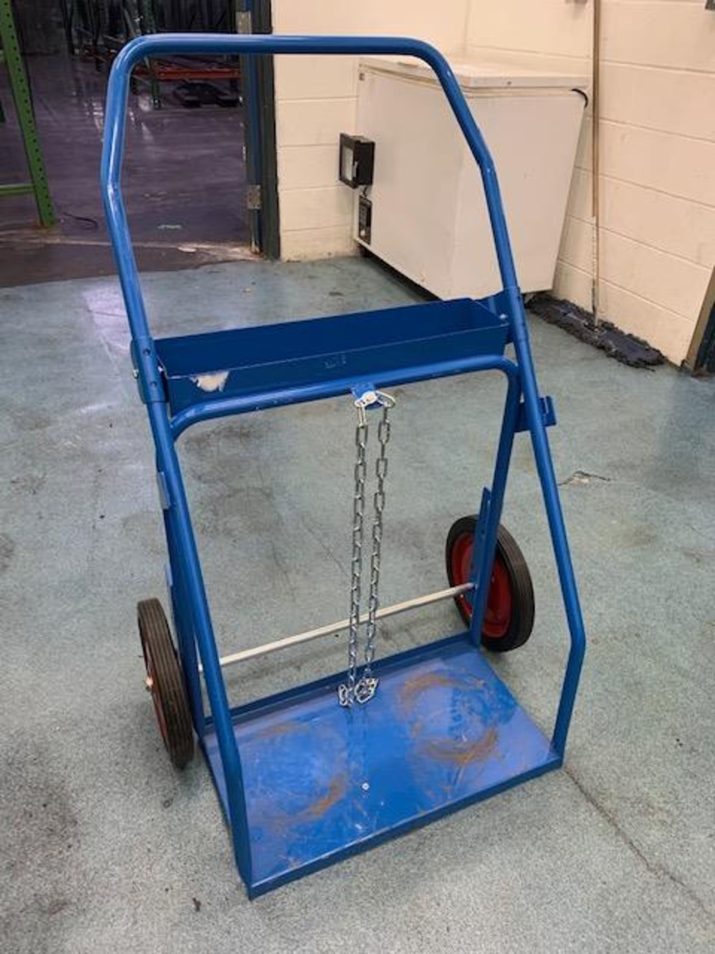 Glide Maxx 500 Lb. Cap. Cutting Torch 2 Wheel Cart, NICE