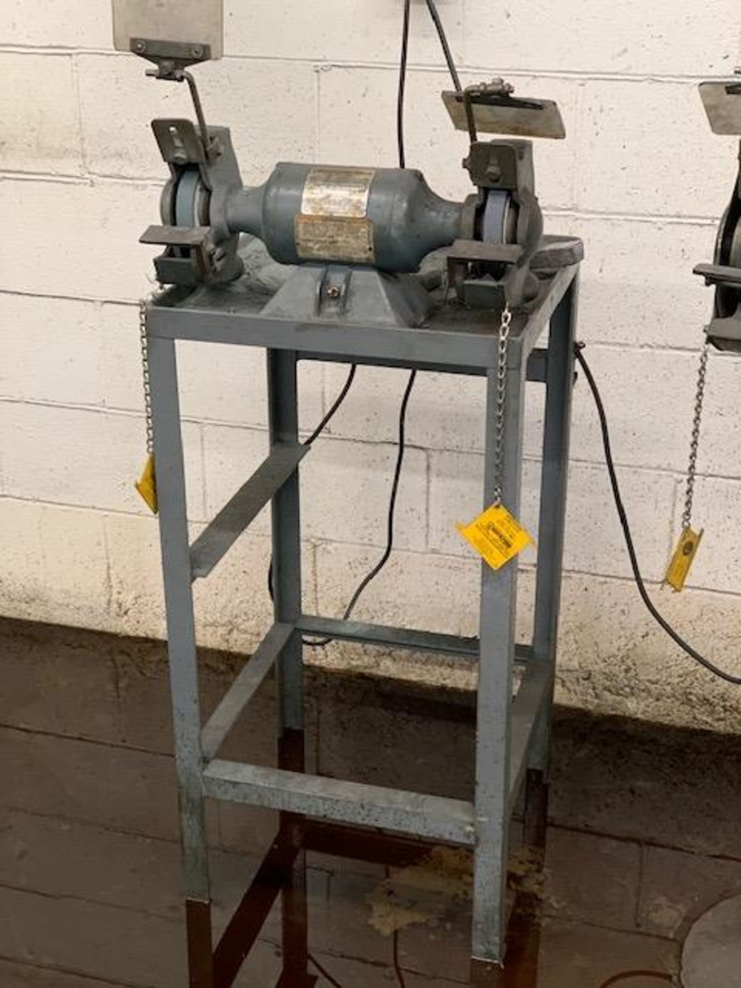 6" Baldor Double End Grinder w/ Stand, 1/3 HP, 115V