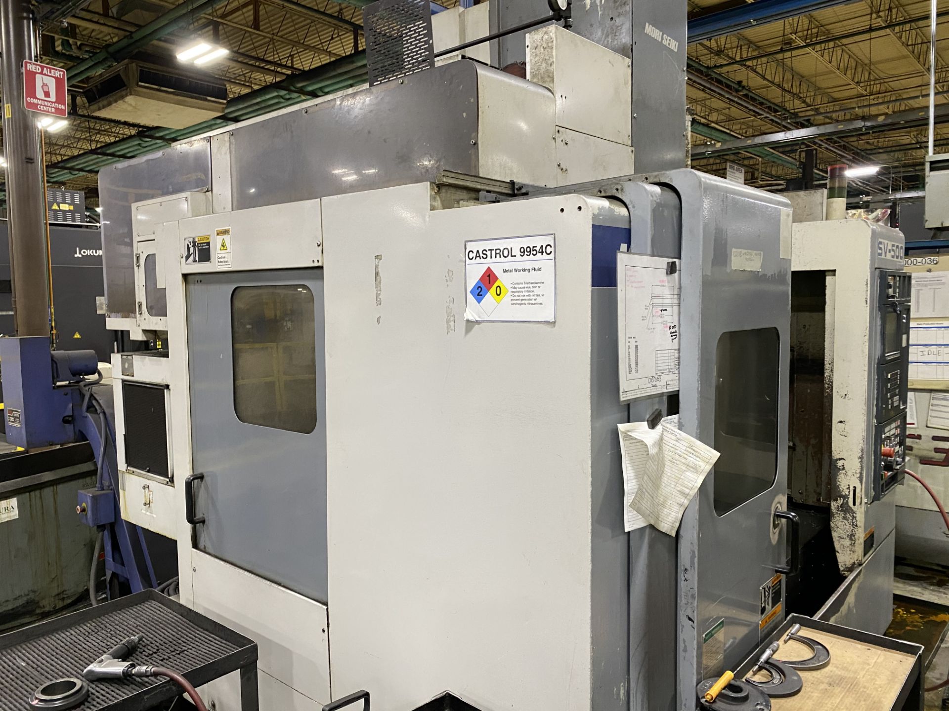 Mori Seiki SV-500 Vertical Machining Center w/Pallet Changer - Image 3 of 10