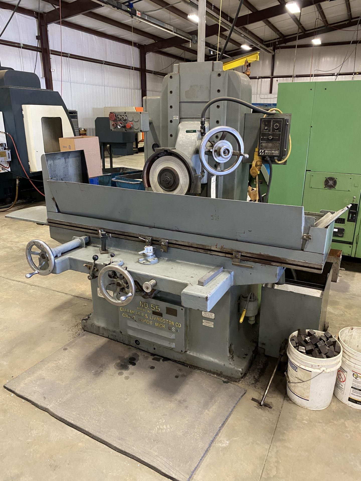 12" x 36" Gallmeyer & Livingston #55 Surface Grinder