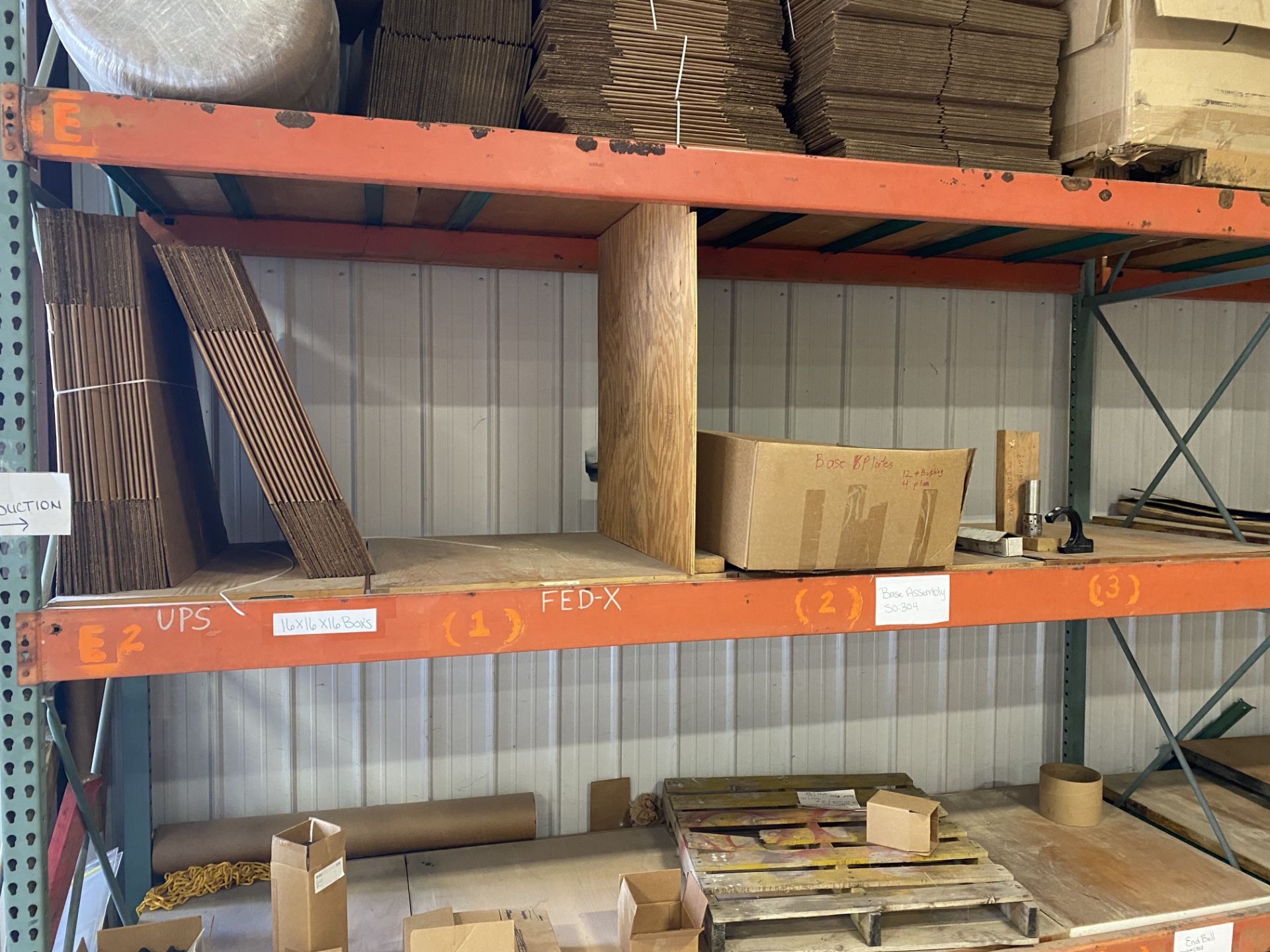 (2) Sections of Pallet Racking 12.5' x 3'6" x 12' - Image 6 of 10
