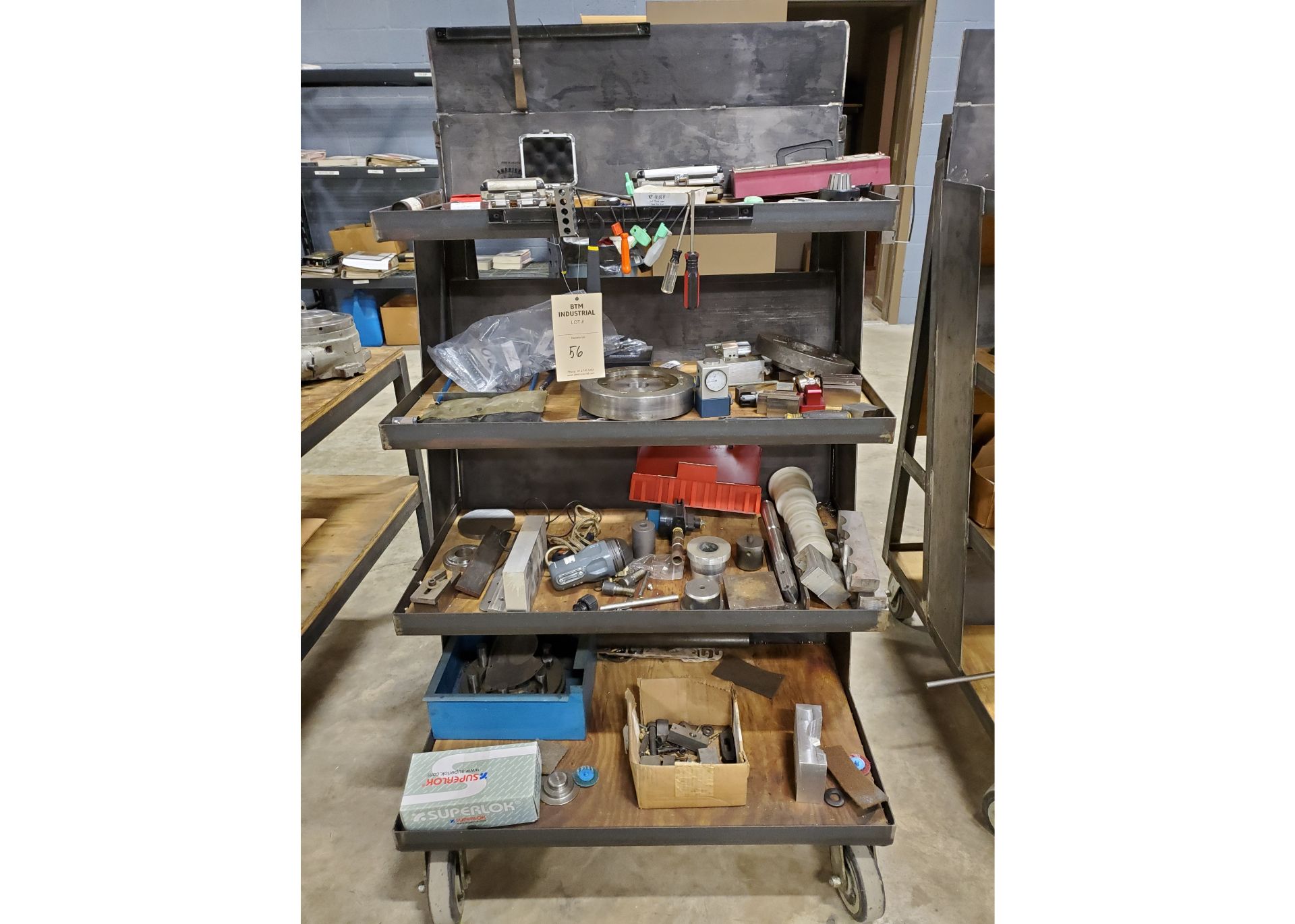 Work Cart with Contents