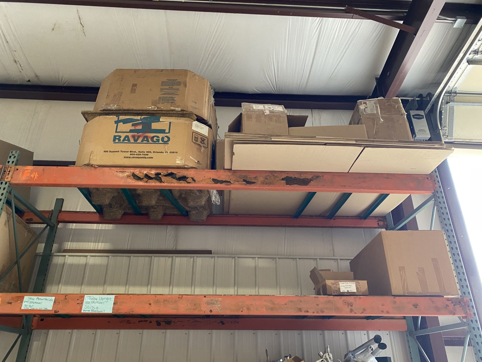 (2) Sections of Pallet Racking 12.5' x 3'6" x 12' - Image 8 of 10