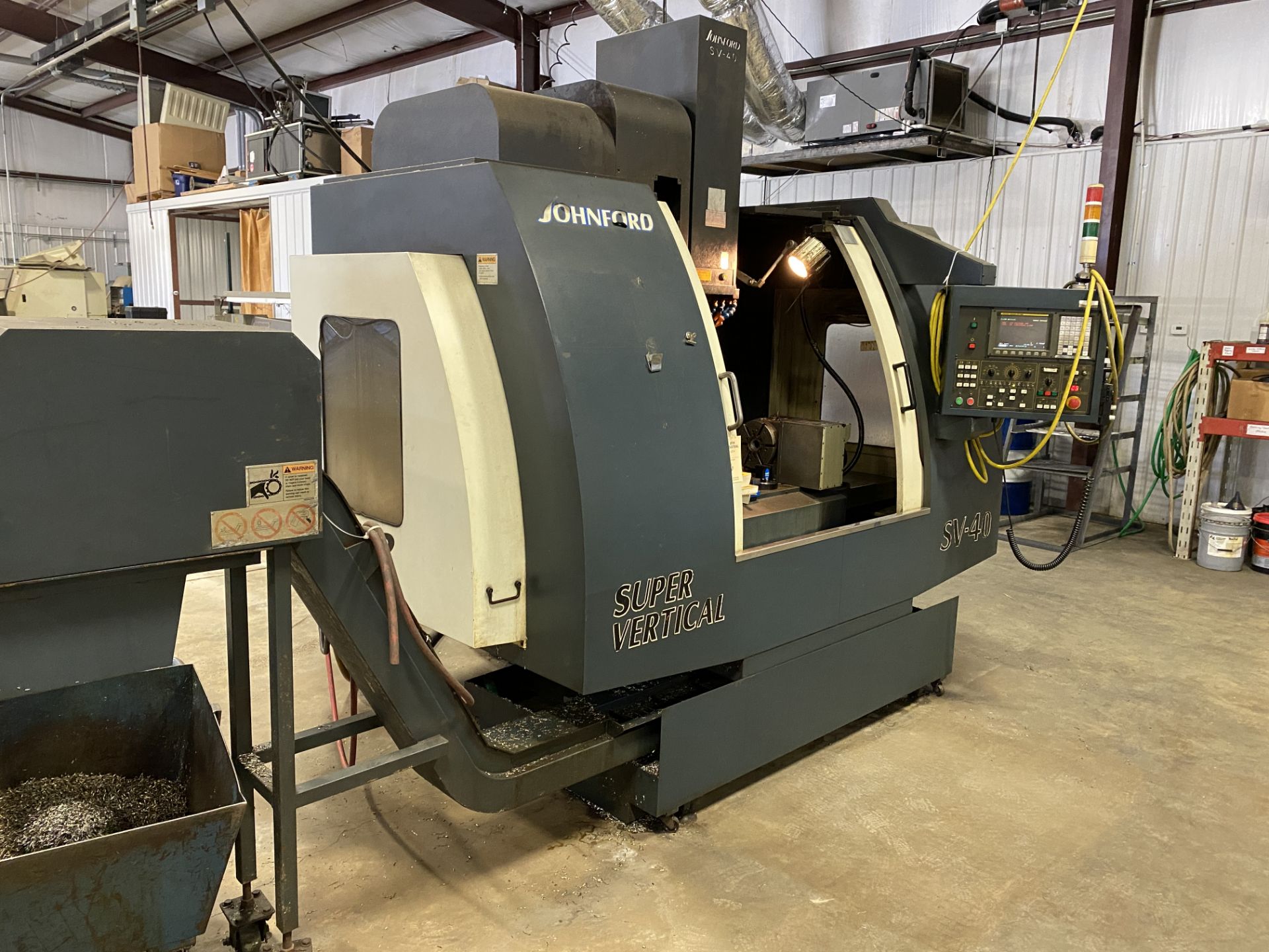 2004 JOHNFORD SV-40 Vertical Machining Center - Image 3 of 13