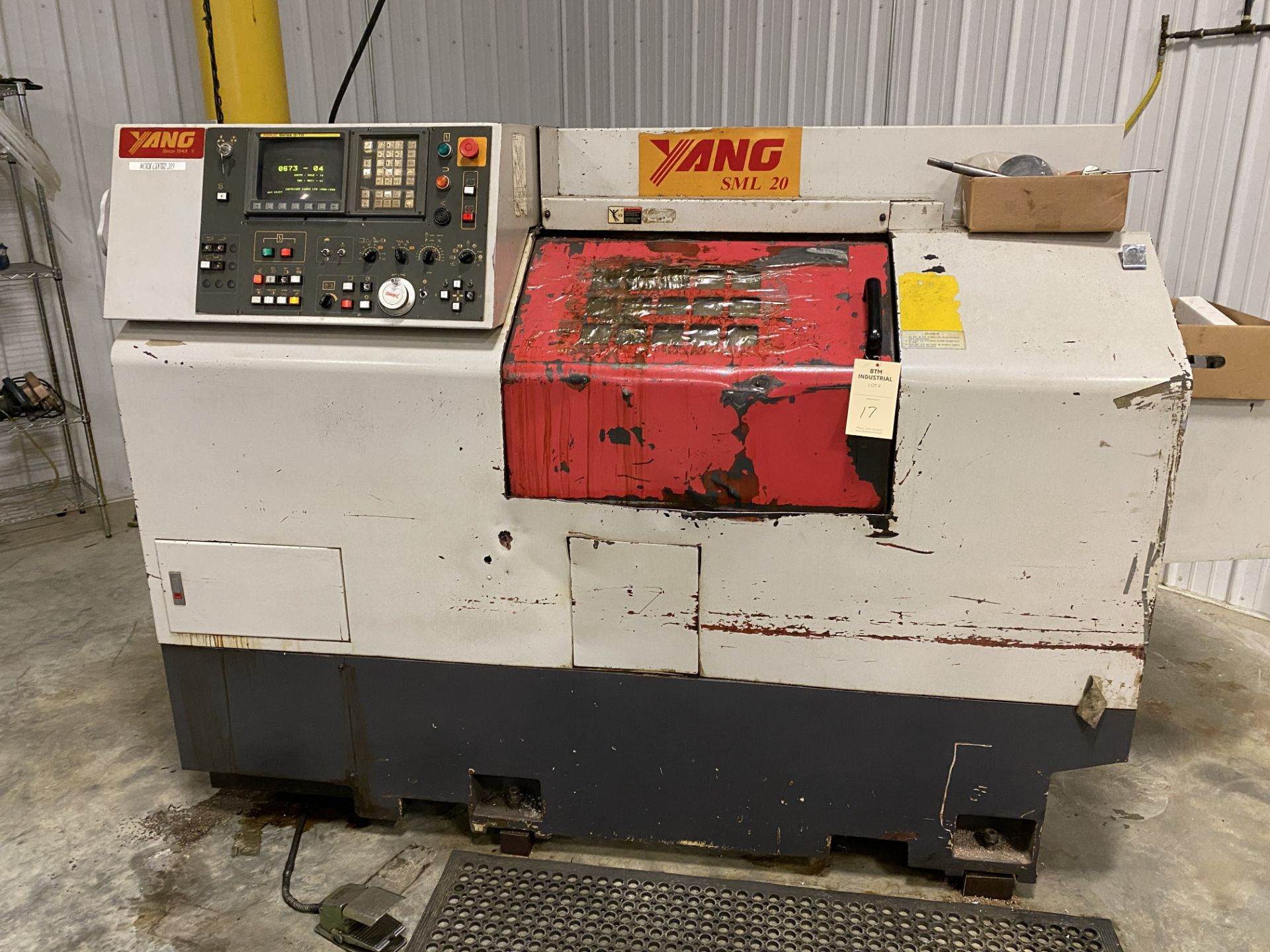 1999 Yang SML 20 CNC Lathe - Image 2 of 12