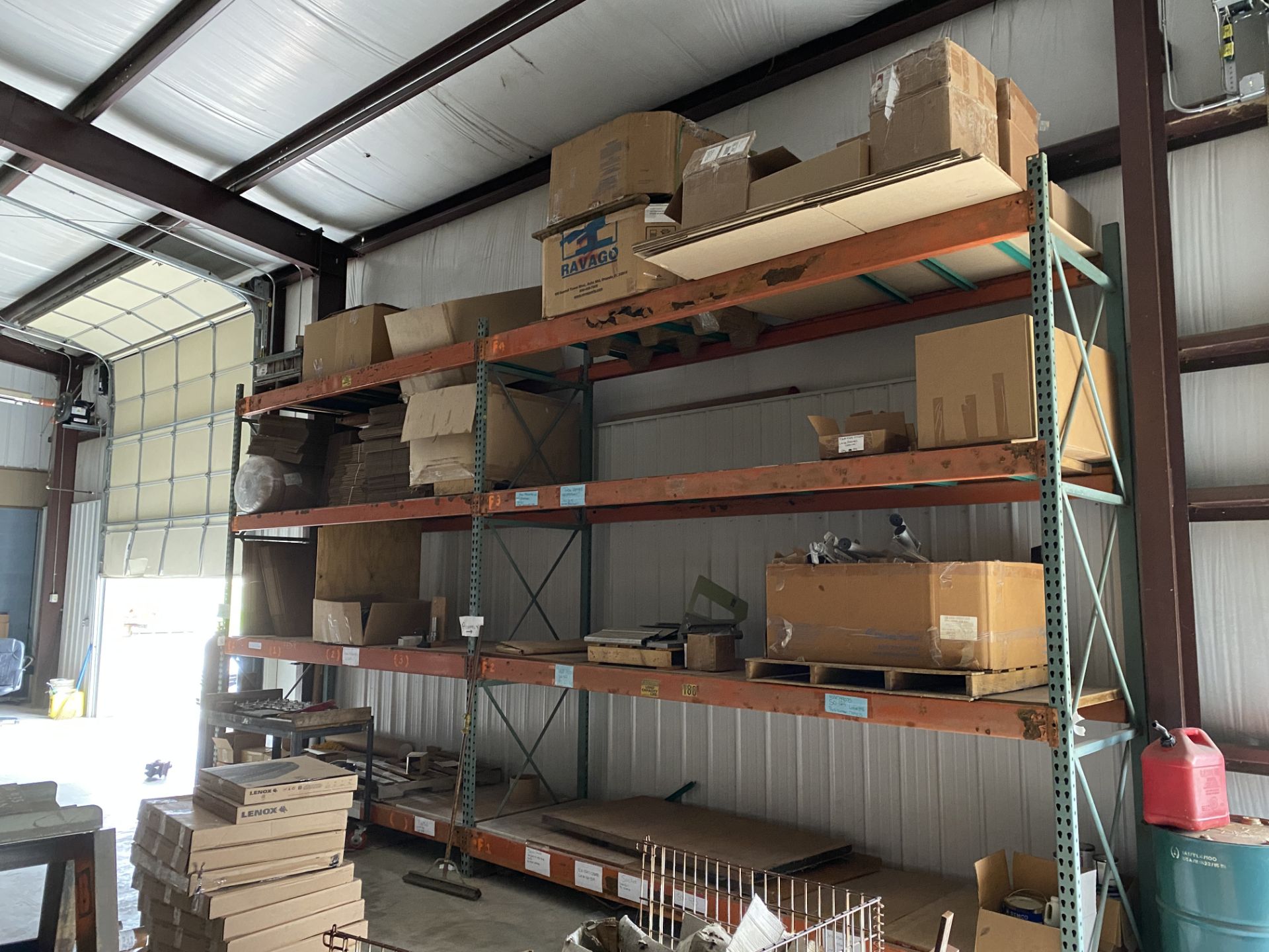 (2) Sections of Pallet Racking 12.5' x 3'6" x 12' - Image 2 of 10