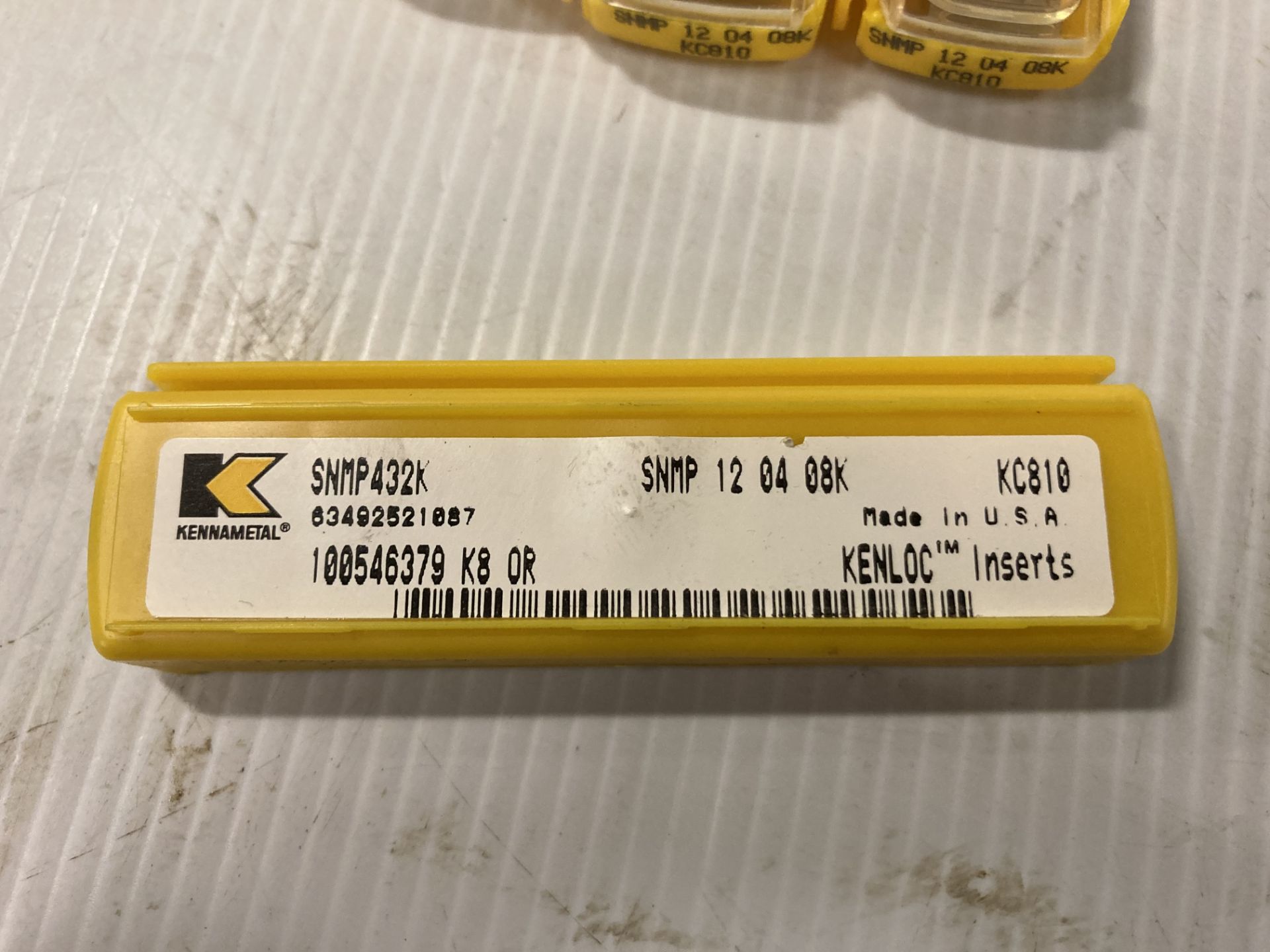 Lot of (230) New? Kennametal Carbide Inserts, P/N: SNMP432K - Image 3 of 3