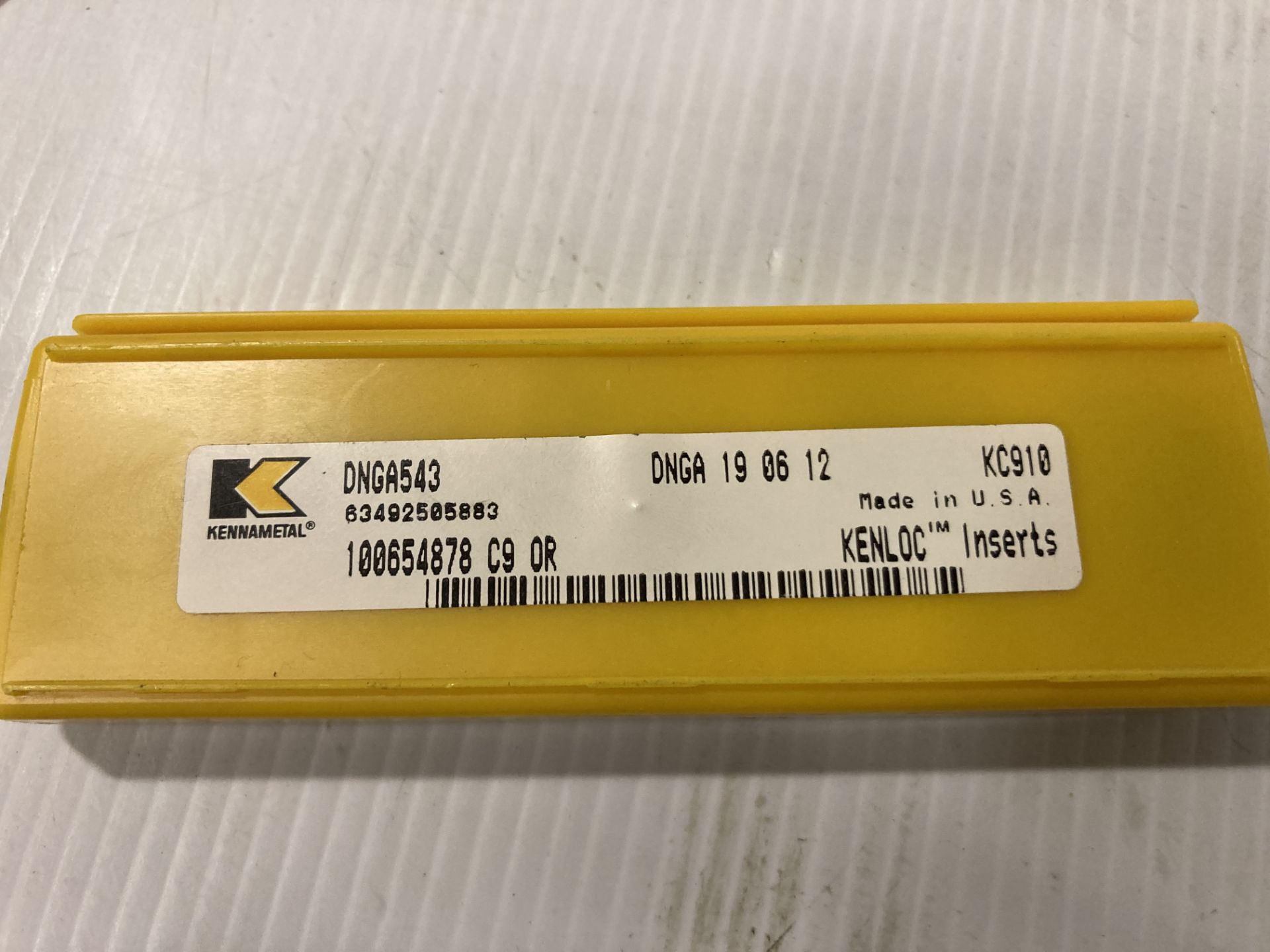 Lot of (97) New? Kennametal Carbide Inserts, P/N: DNGA543 - Image 3 of 3