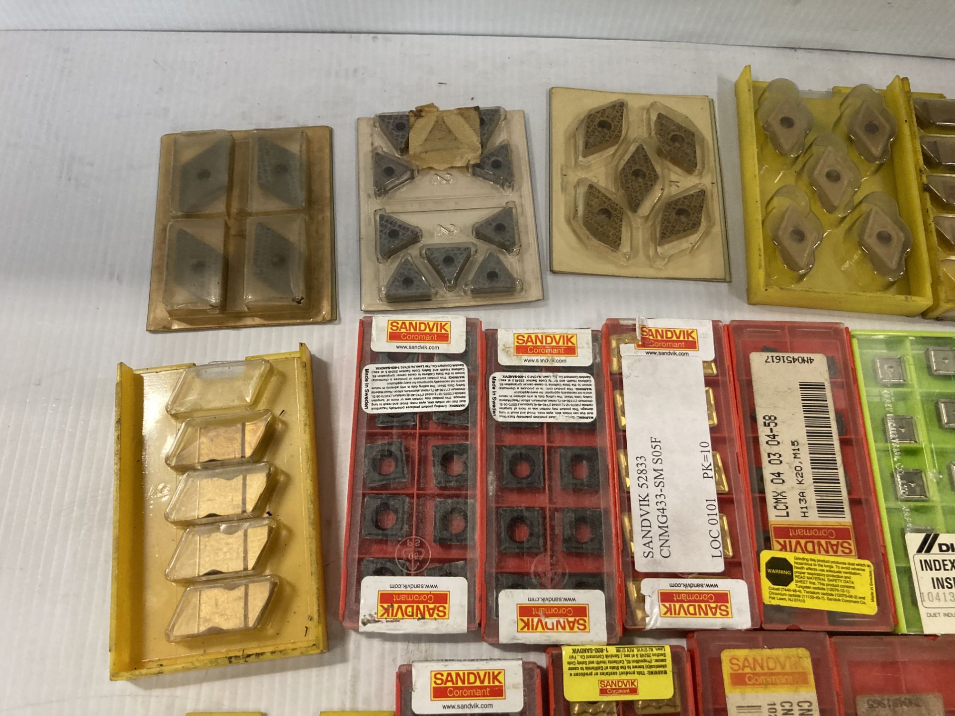 Lot of (350) New? Misc Carbide Inserts - Image 7 of 9