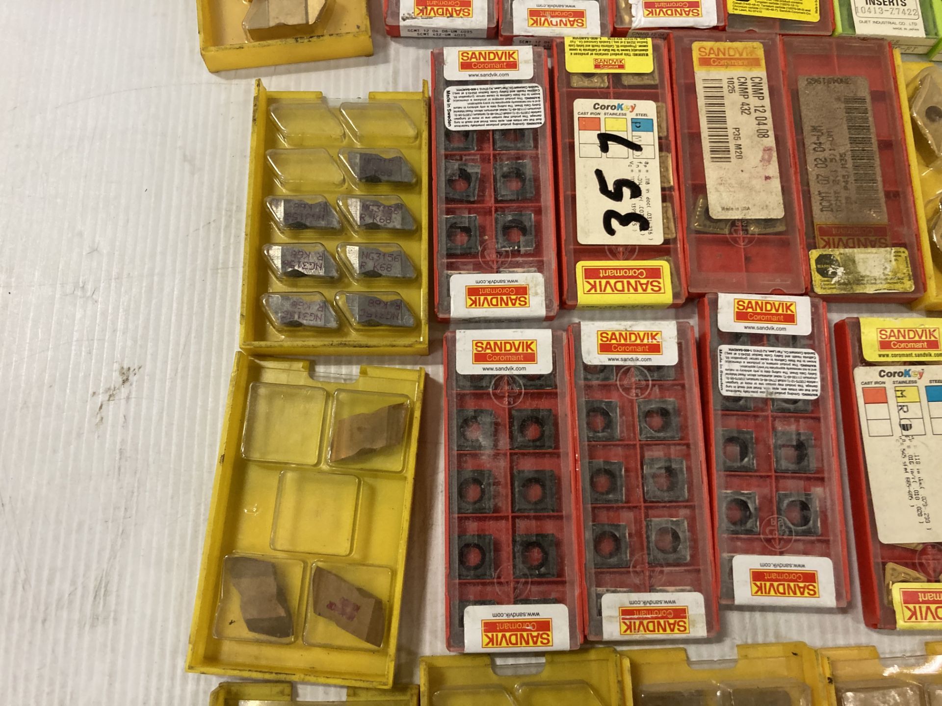 Lot of (350) New? Misc Carbide Inserts - Image 6 of 9