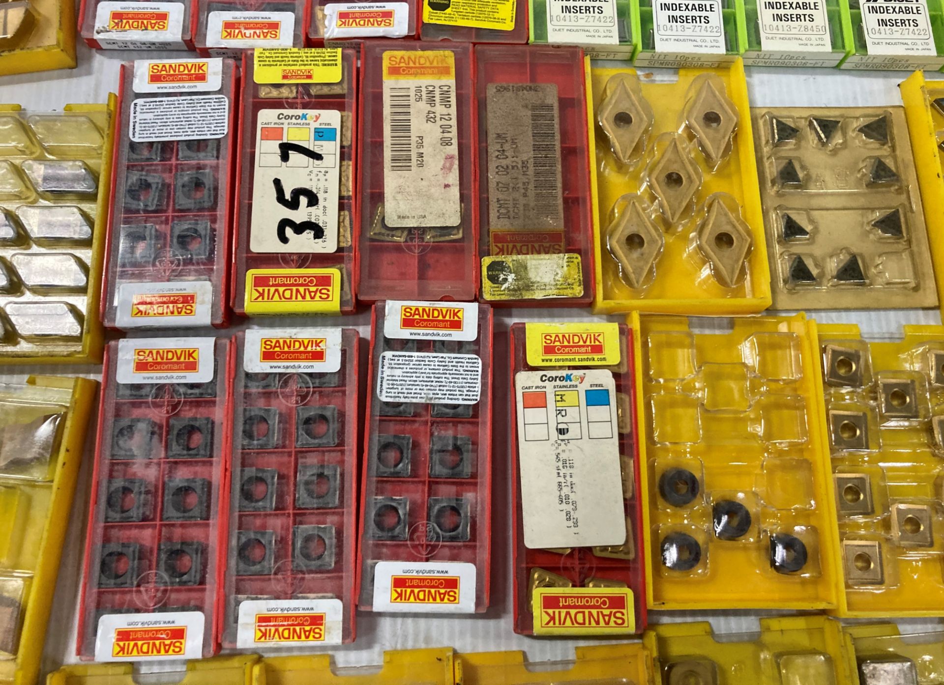 Lot of (350) New? Misc Carbide Inserts - Image 5 of 9