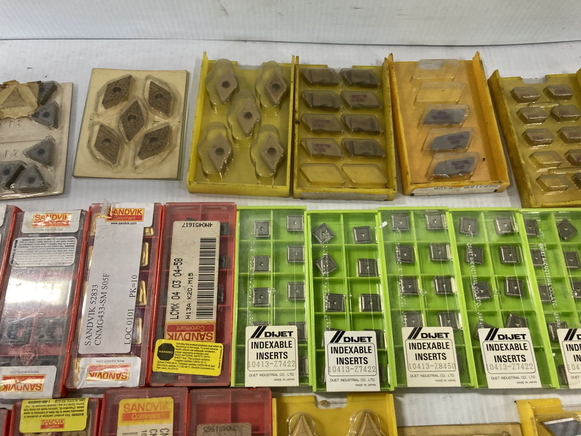 Lot of (350) New? Misc Carbide Inserts - Image 8 of 9