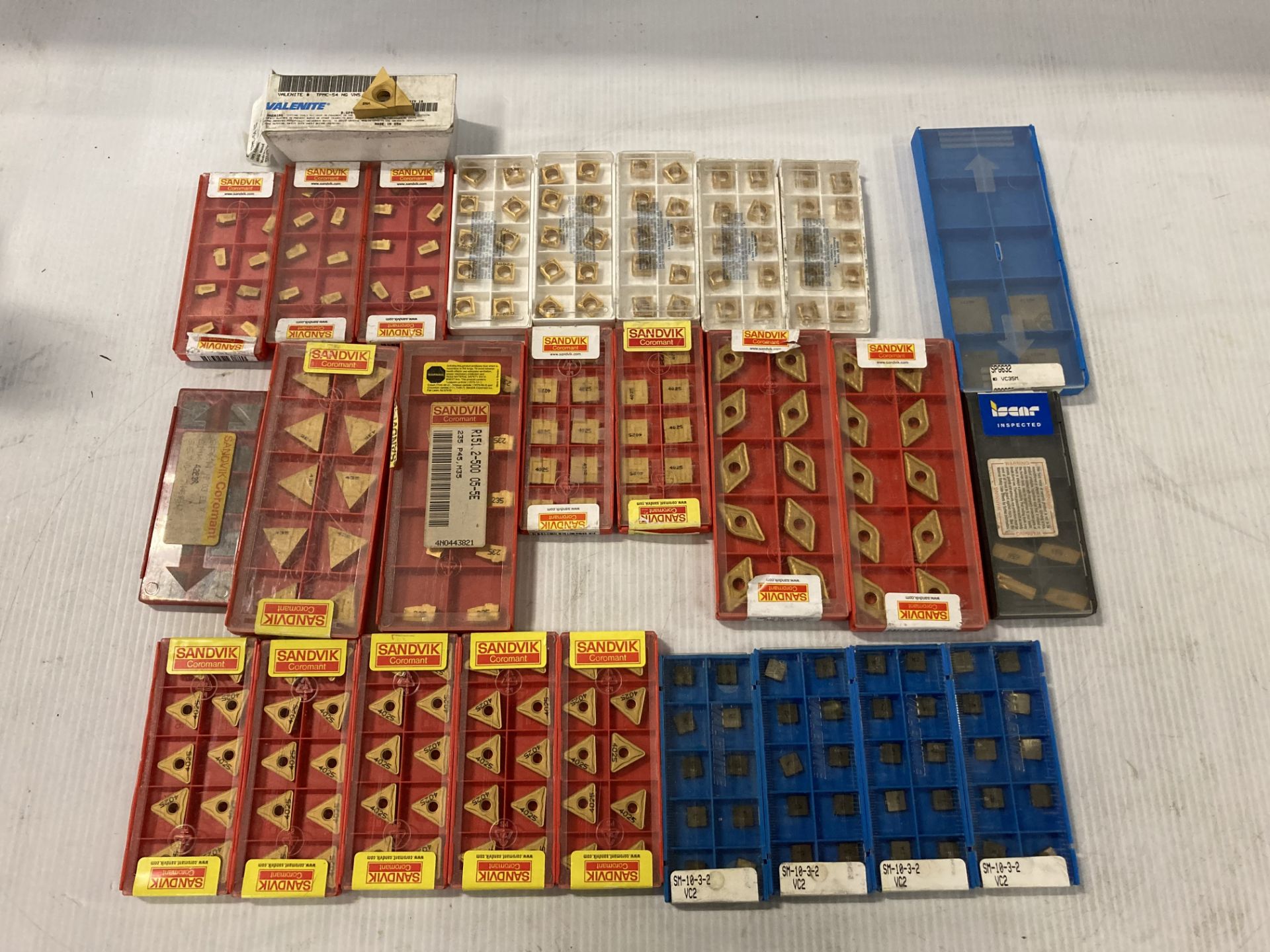 Lot of (260) New? Misc Carbide Inserts