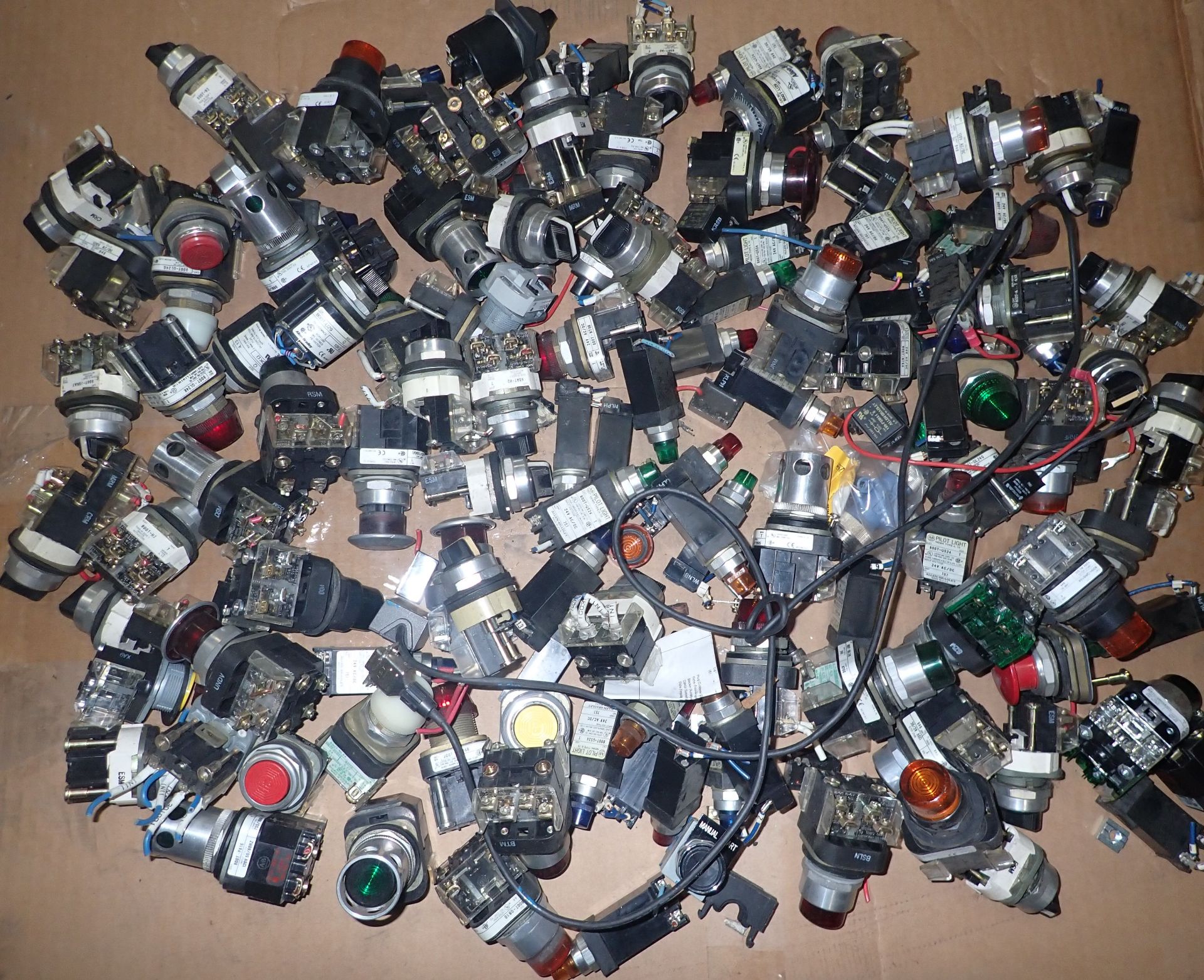 Lot of Push Buttons & Misc