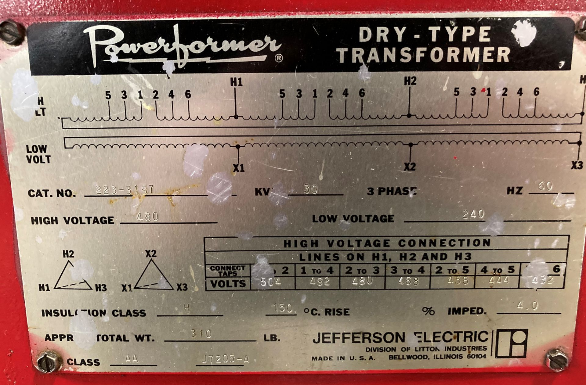 30KVA Powerformer Dry-Type Transformer - Image 5 of 5