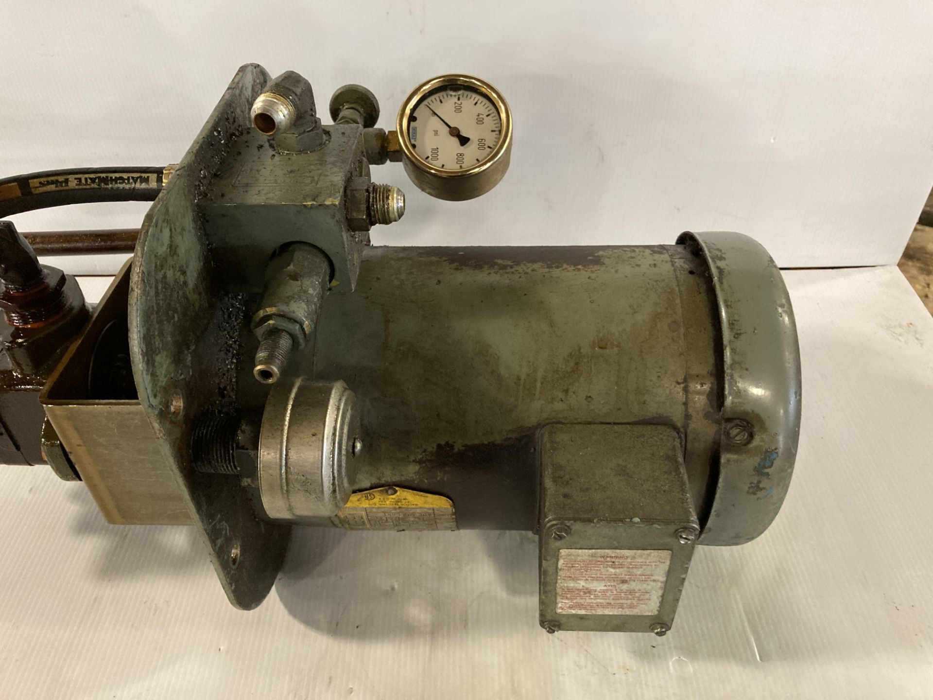 Vickers Pump with 2HP Motor - Image 5 of 7