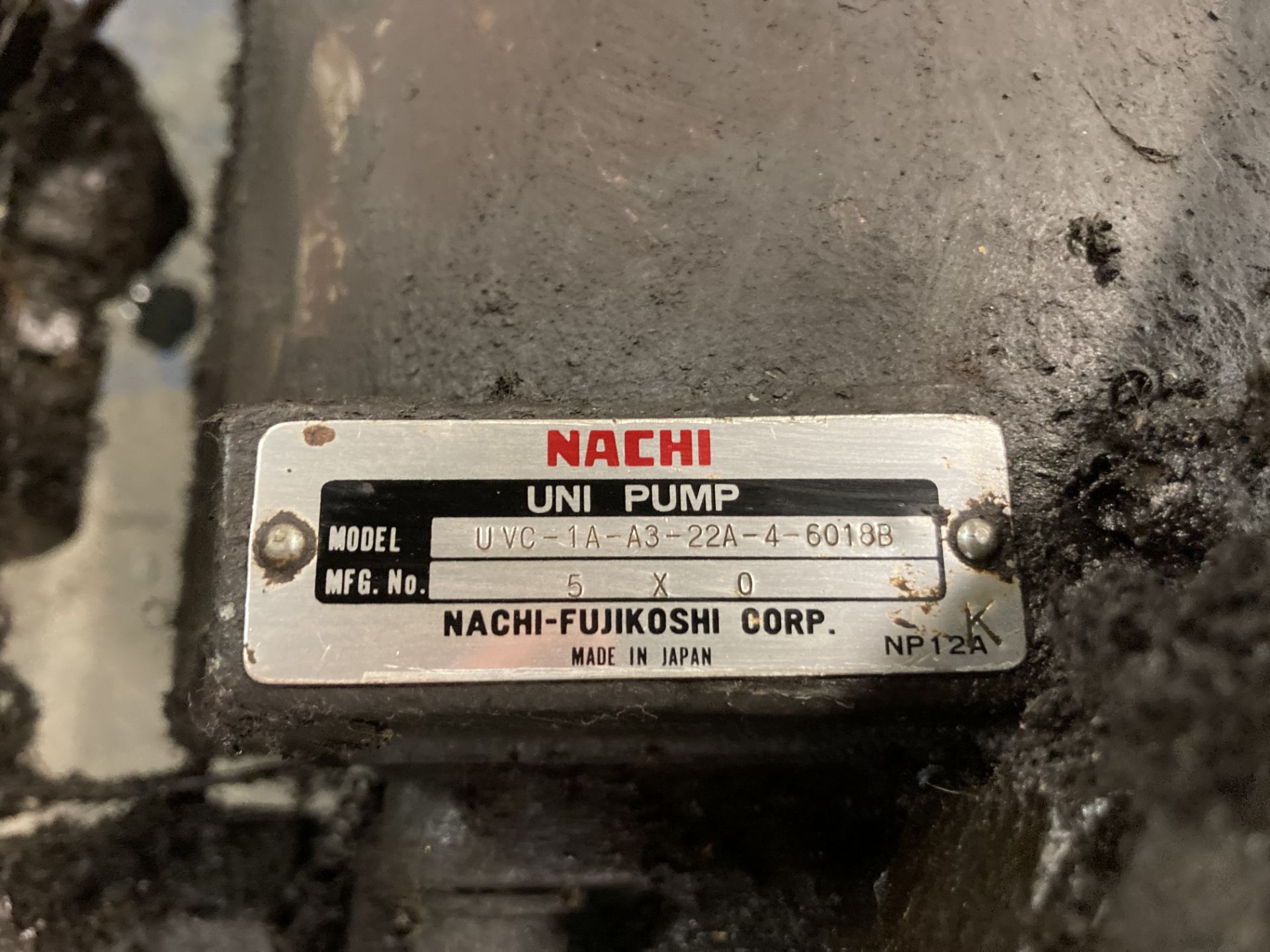 Nachi Uni Pump, M/N: UVC-1A-A3-22A-4-6018B - Image 5 of 6