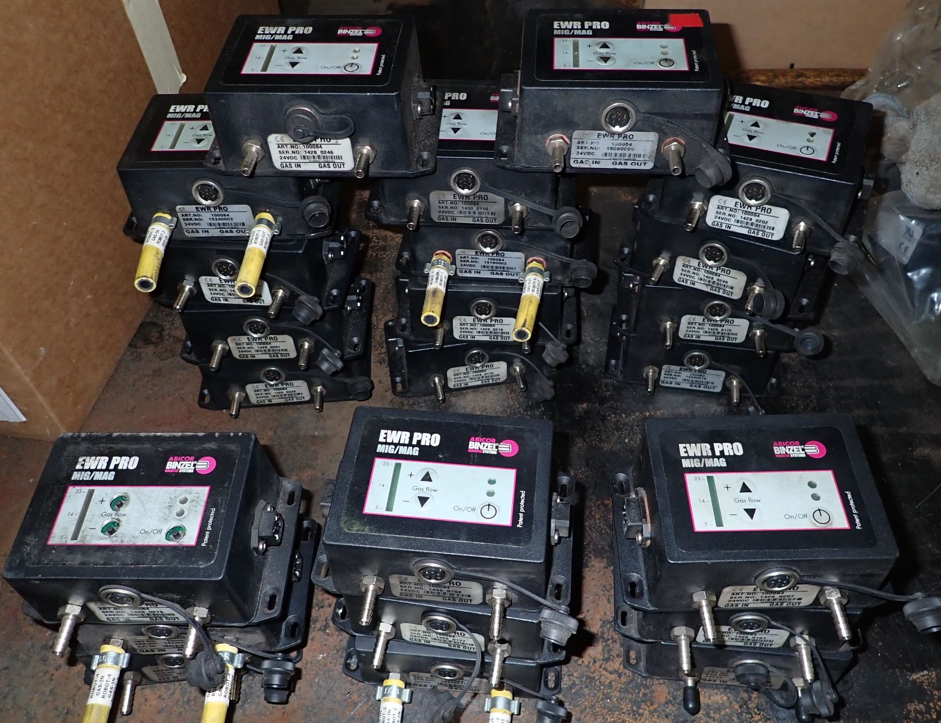 Lot of (17) Binzel #EWR-PRO units