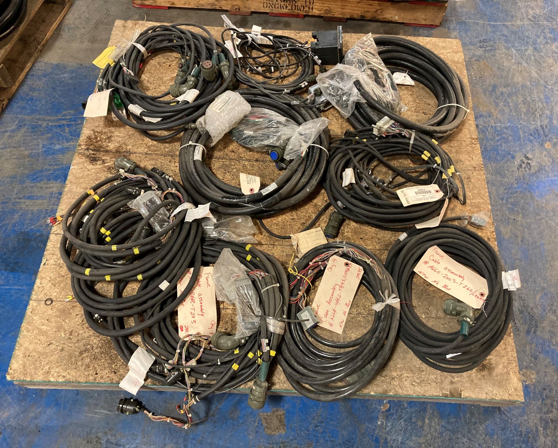 Lot of Fanuc Cable Assemblies