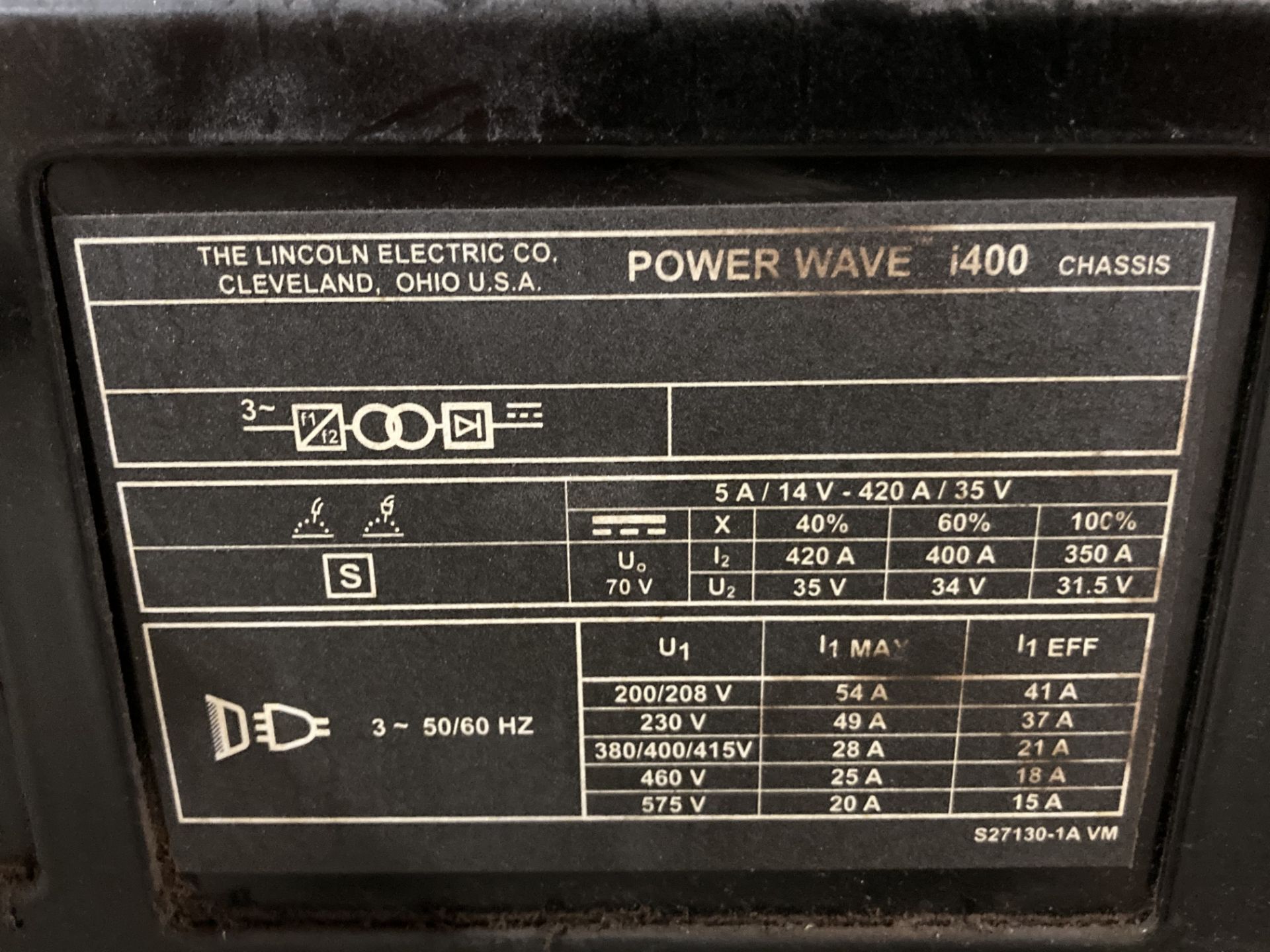 (2) Lincoln Electric Powerwave i400 Welders - Image 6 of 9