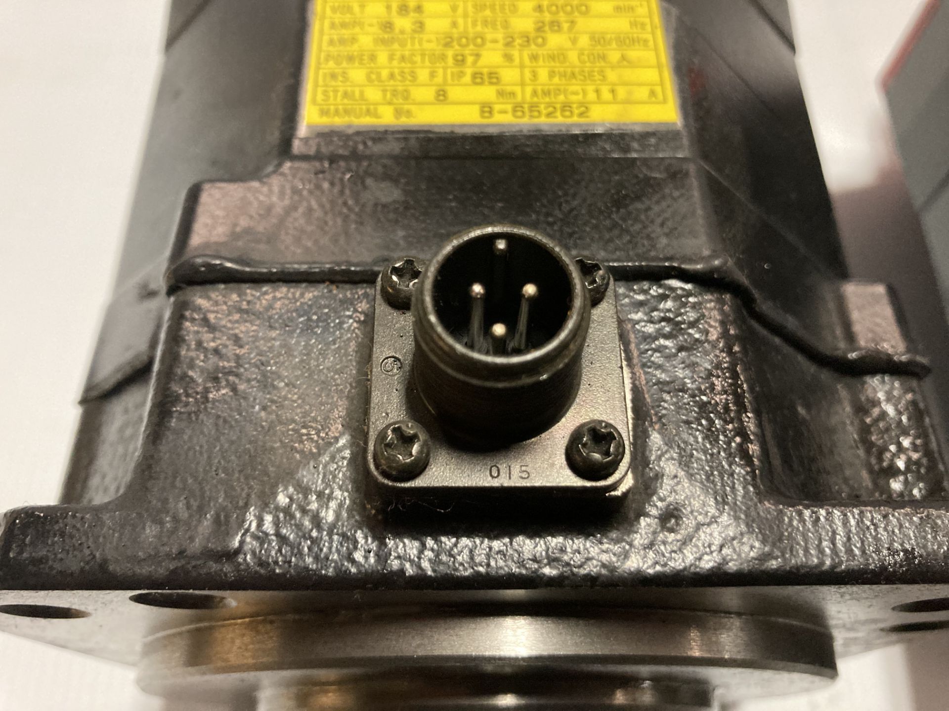 (2) Fanuc AC Servo Motor, M/N: aM8/4000i - Image 4 of 8