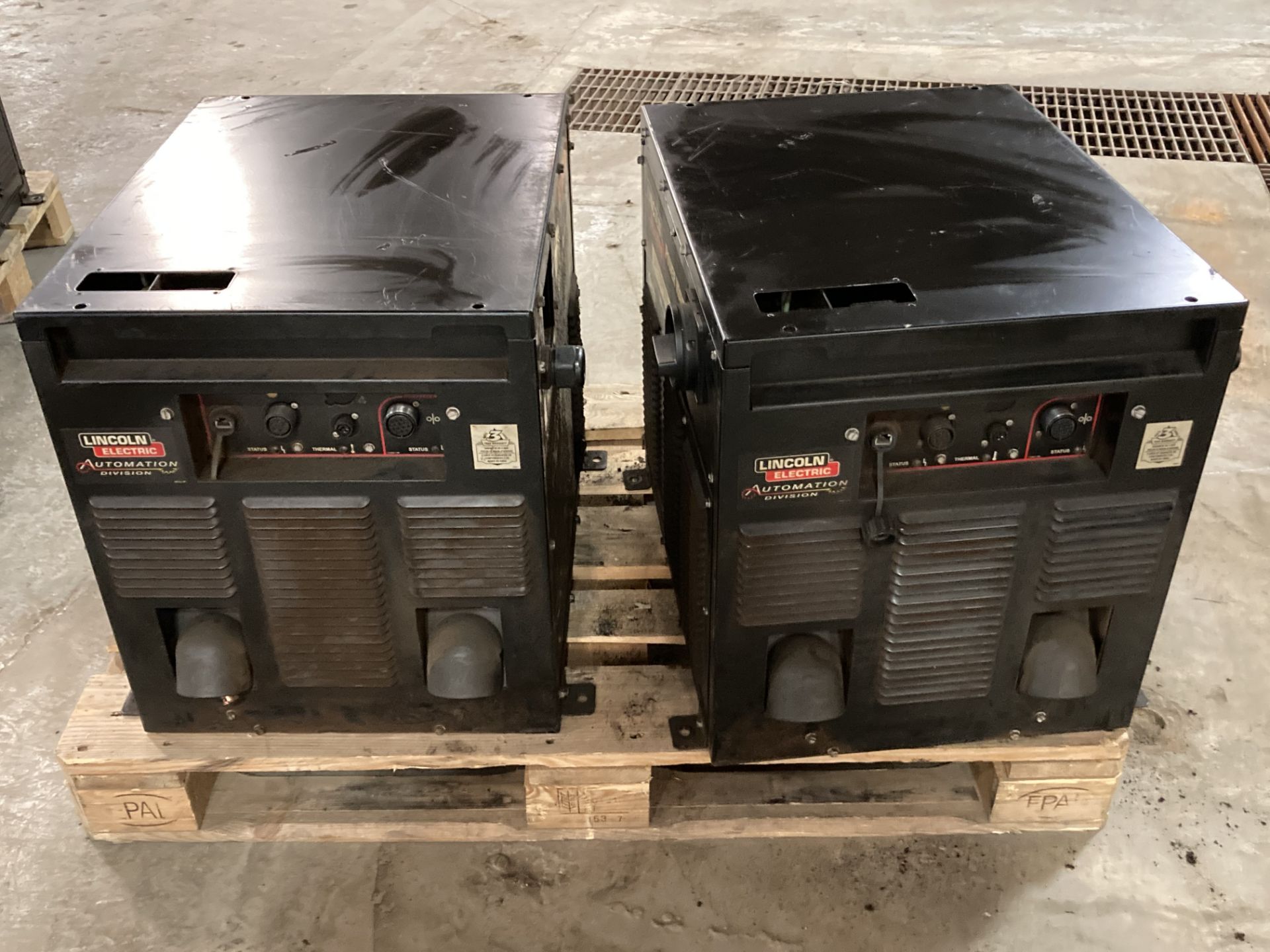 (2) Lincoln Electric Powerwave i400 Welders