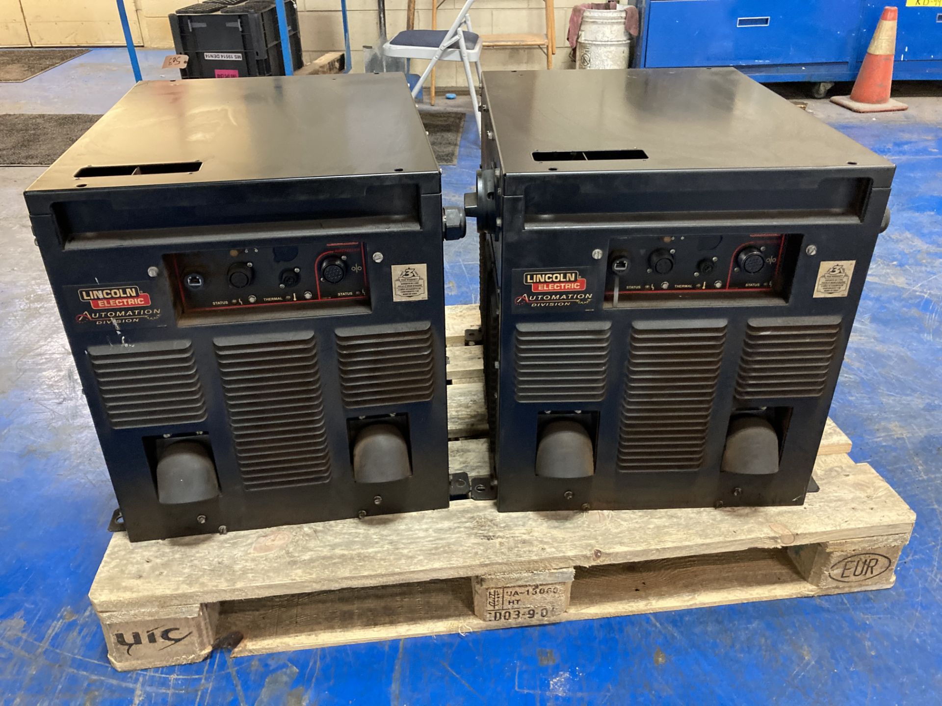 (2) Lincoln Electric Powerwave i400 Welders