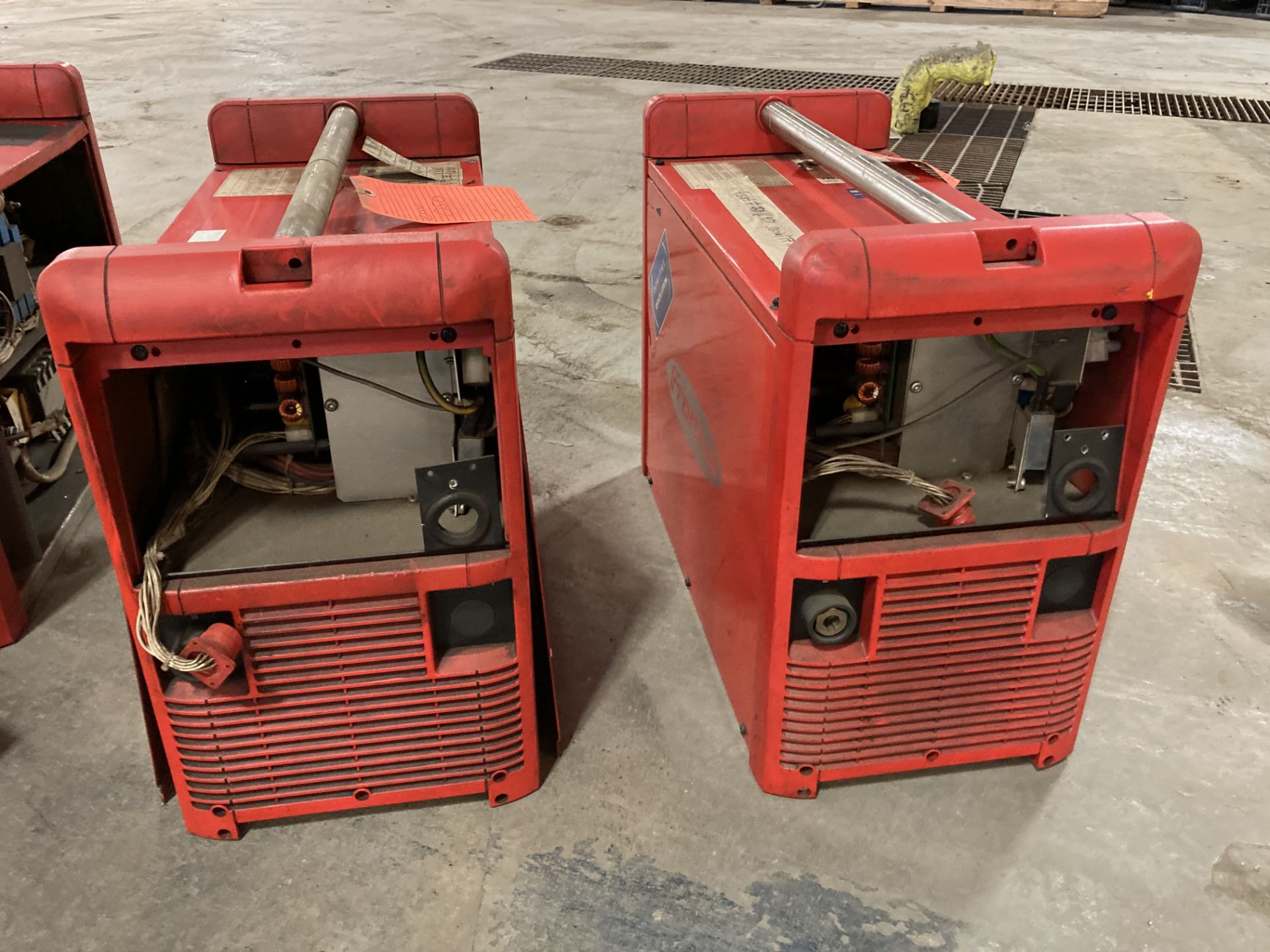 (3) Fronius TransPuls Synergic 4000 MV Welders **Both units have repair tag that says "Error - Image 4 of 14