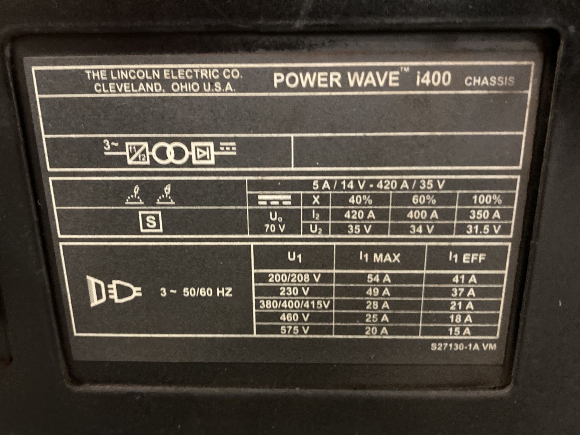 (2) Lincoln Electric Powerwave i400 Welders - Image 8 of 9