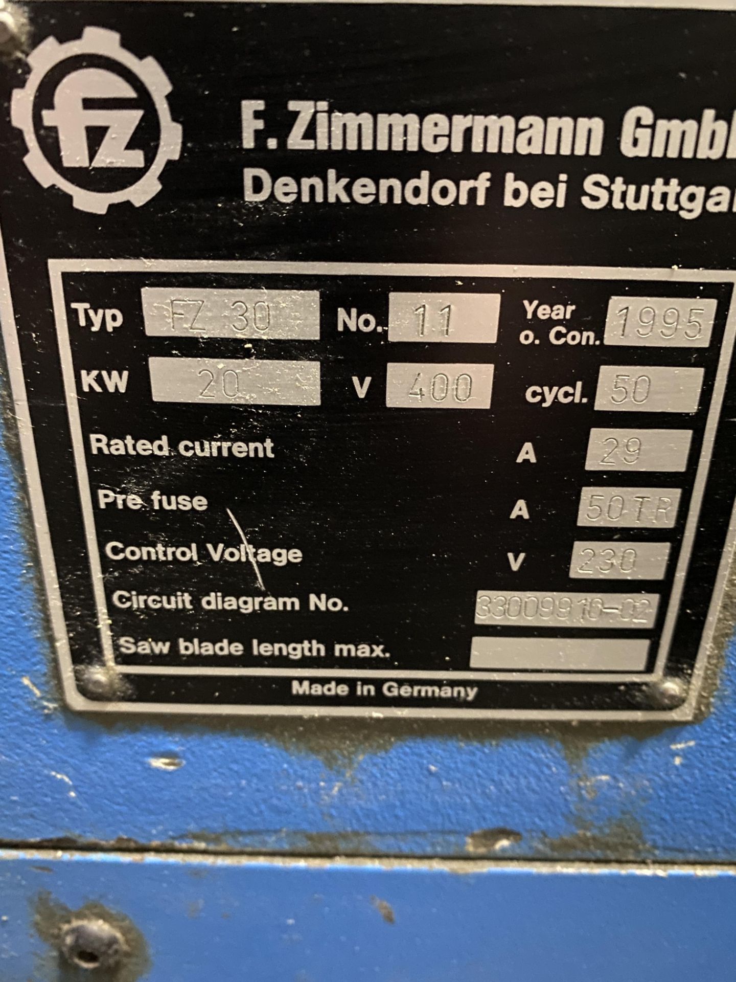 Zimmermann CNC Bridge Mill M/N: DMS 112 - Image 13 of 13