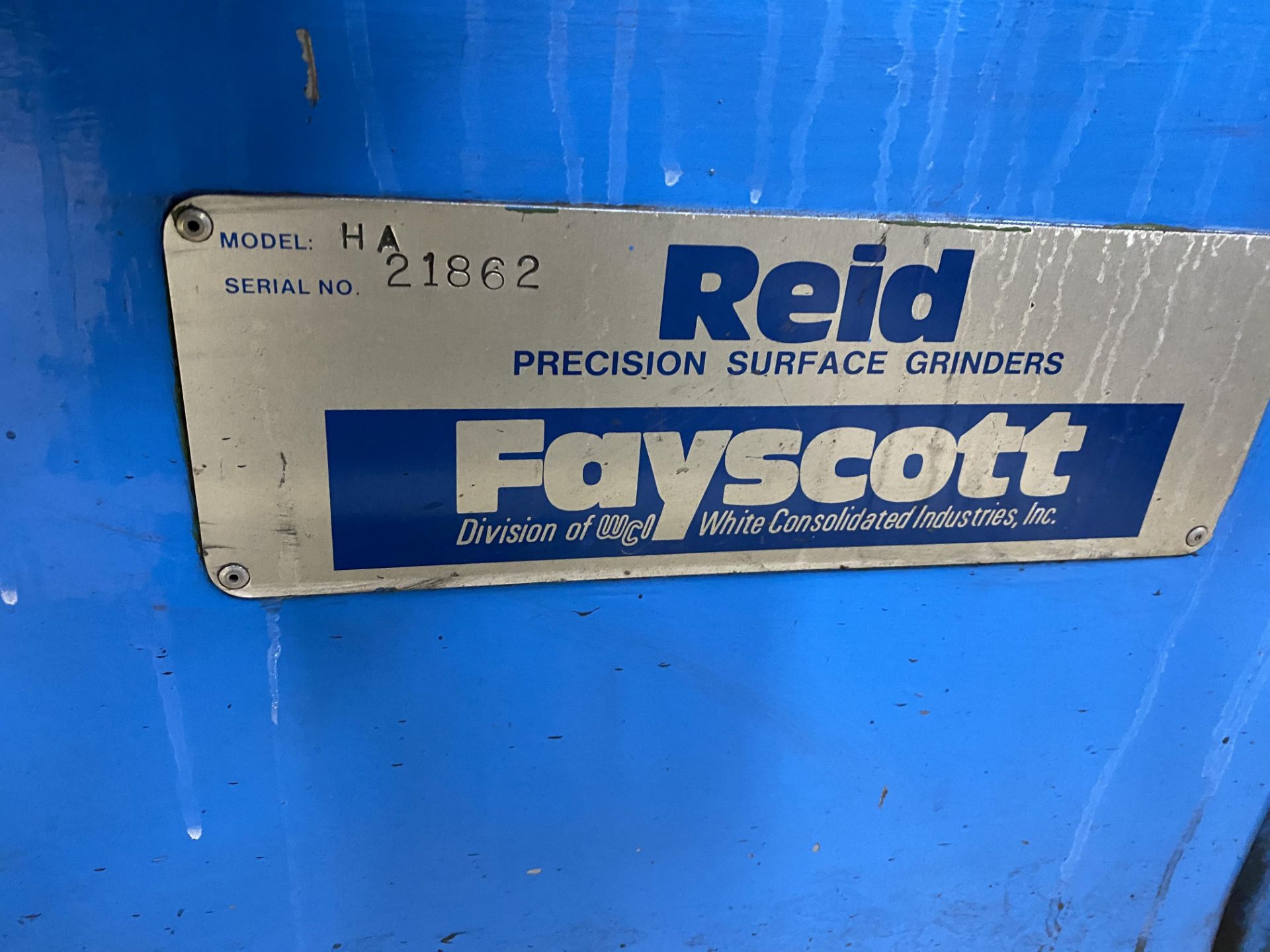 Reid HA Surface Grinder - Image 2 of 3