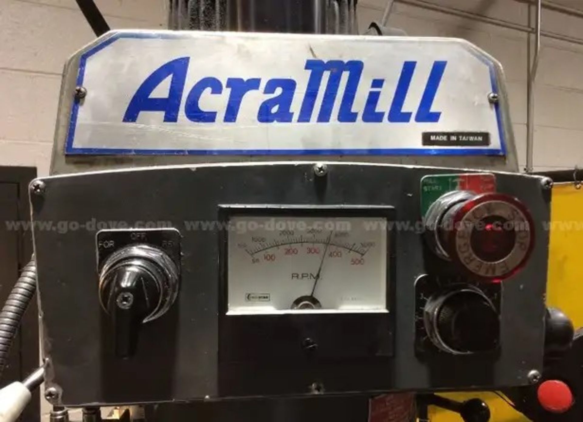 AcraMill Vertical Mill w/ ProtoTrak MX2 - Image 10 of 11