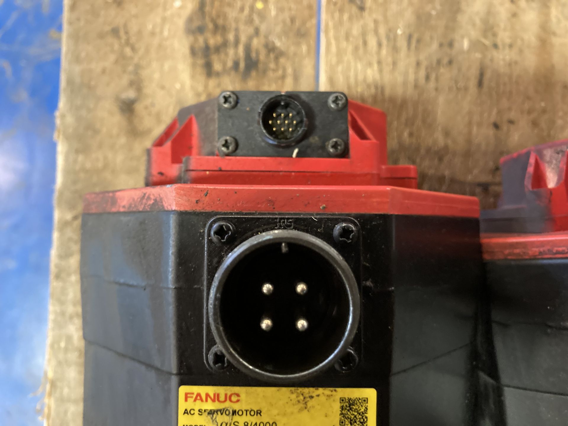 (2) Fanuc AC Servo Motors, M/N: ais 8/4000 - Image 4 of 5