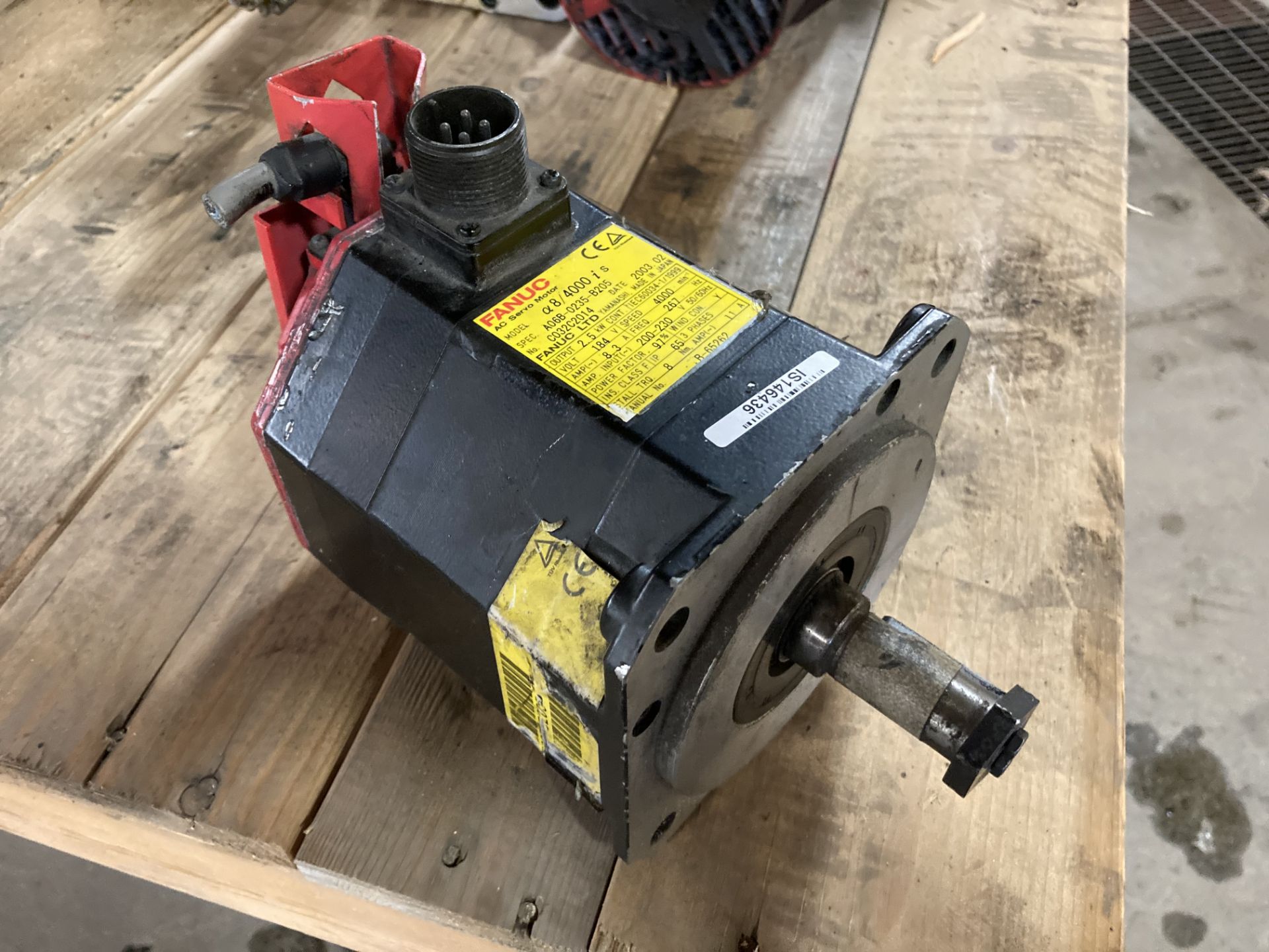 Fanuc AC Servo Motor, M/N: a8/4000is