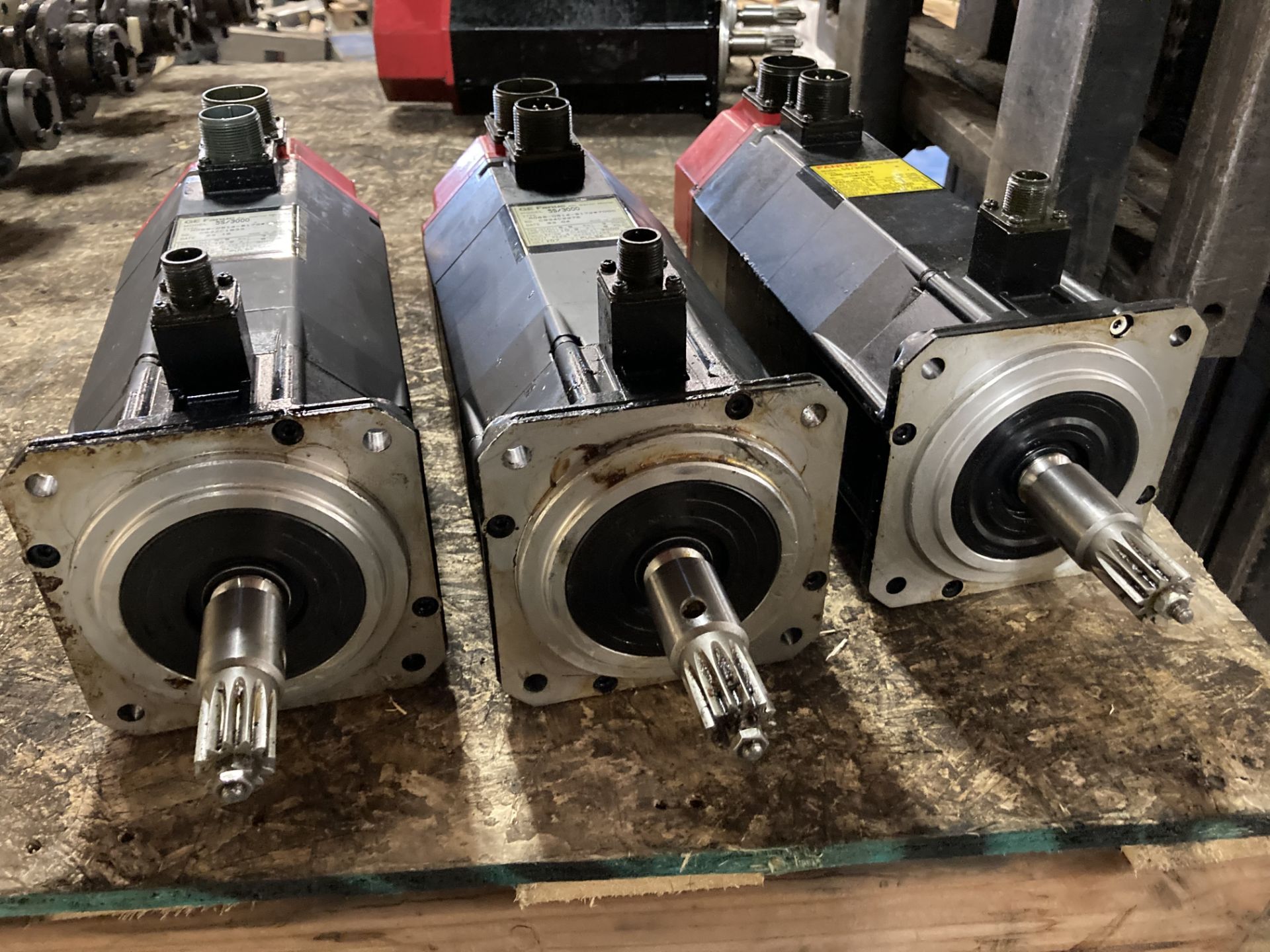 (3) Fanuc AC Servo Motors, M/N: 5S/3000 - Image 3 of 7