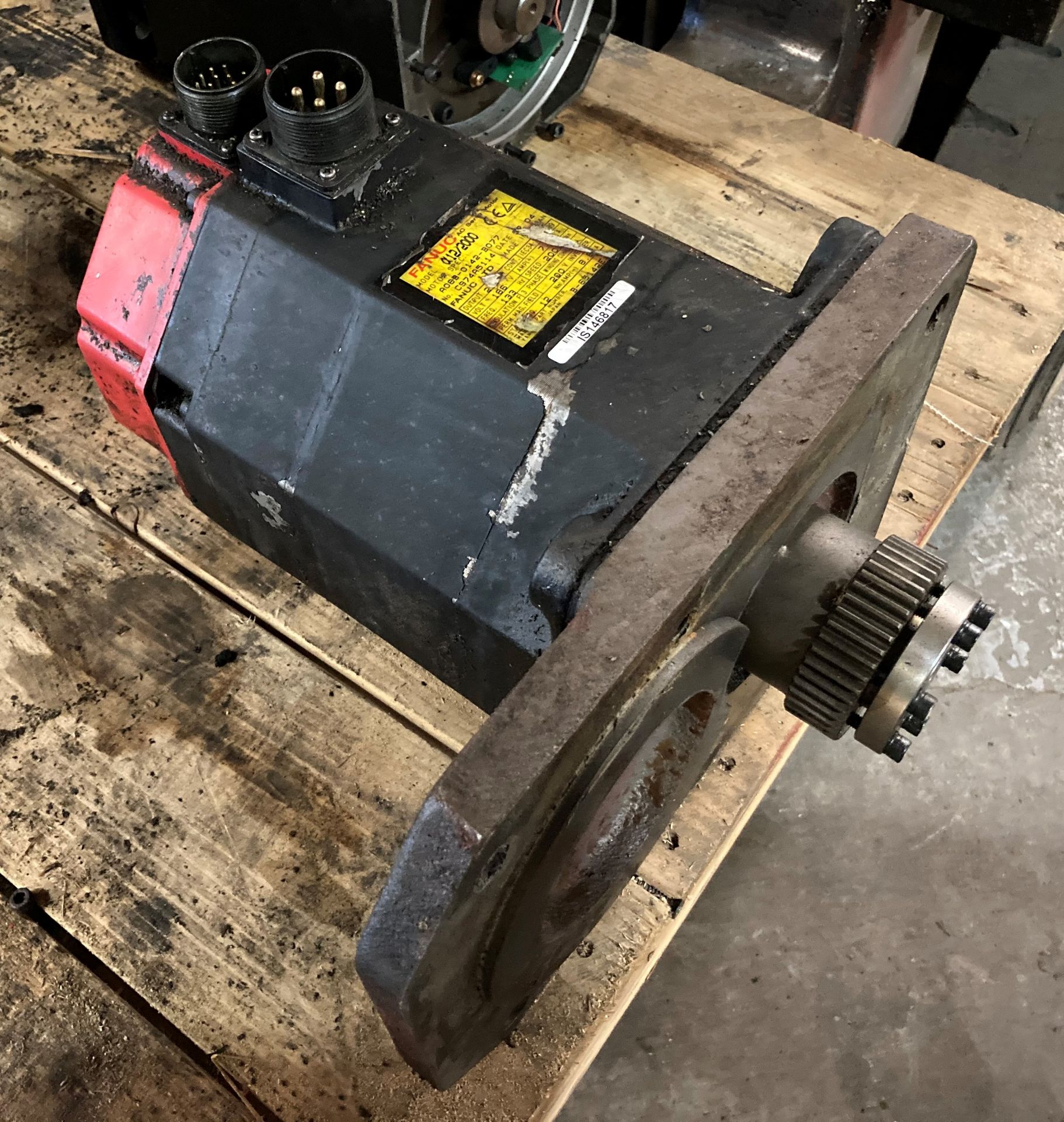 Fanuc AC Servo Motor, M/N: a12/2000