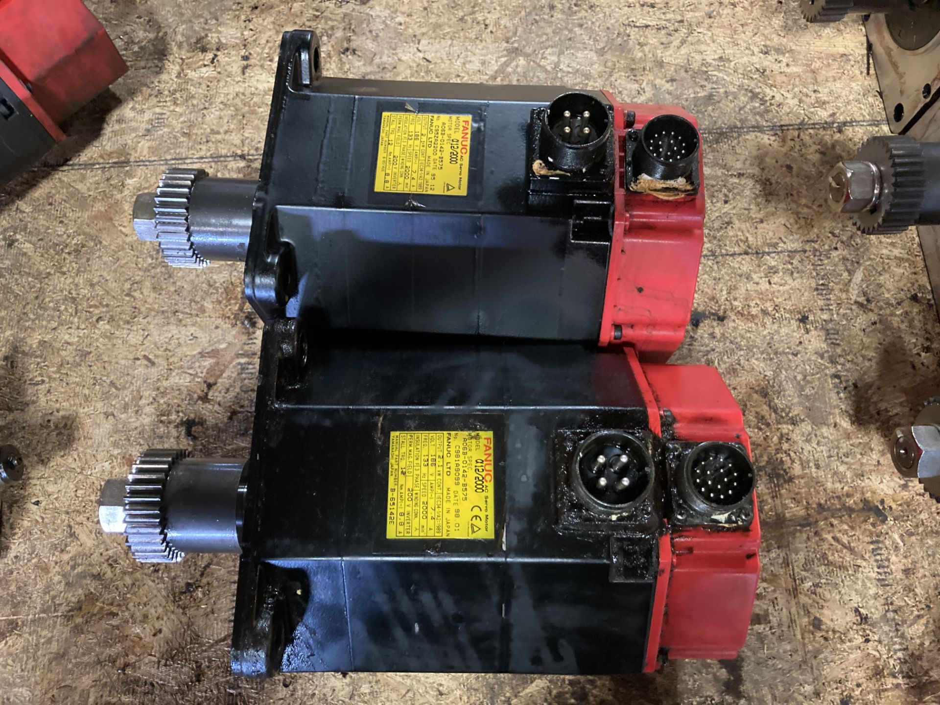 (2) Fanuc AC Servo Motors, M/N: a12/2000 - Image 3 of 5