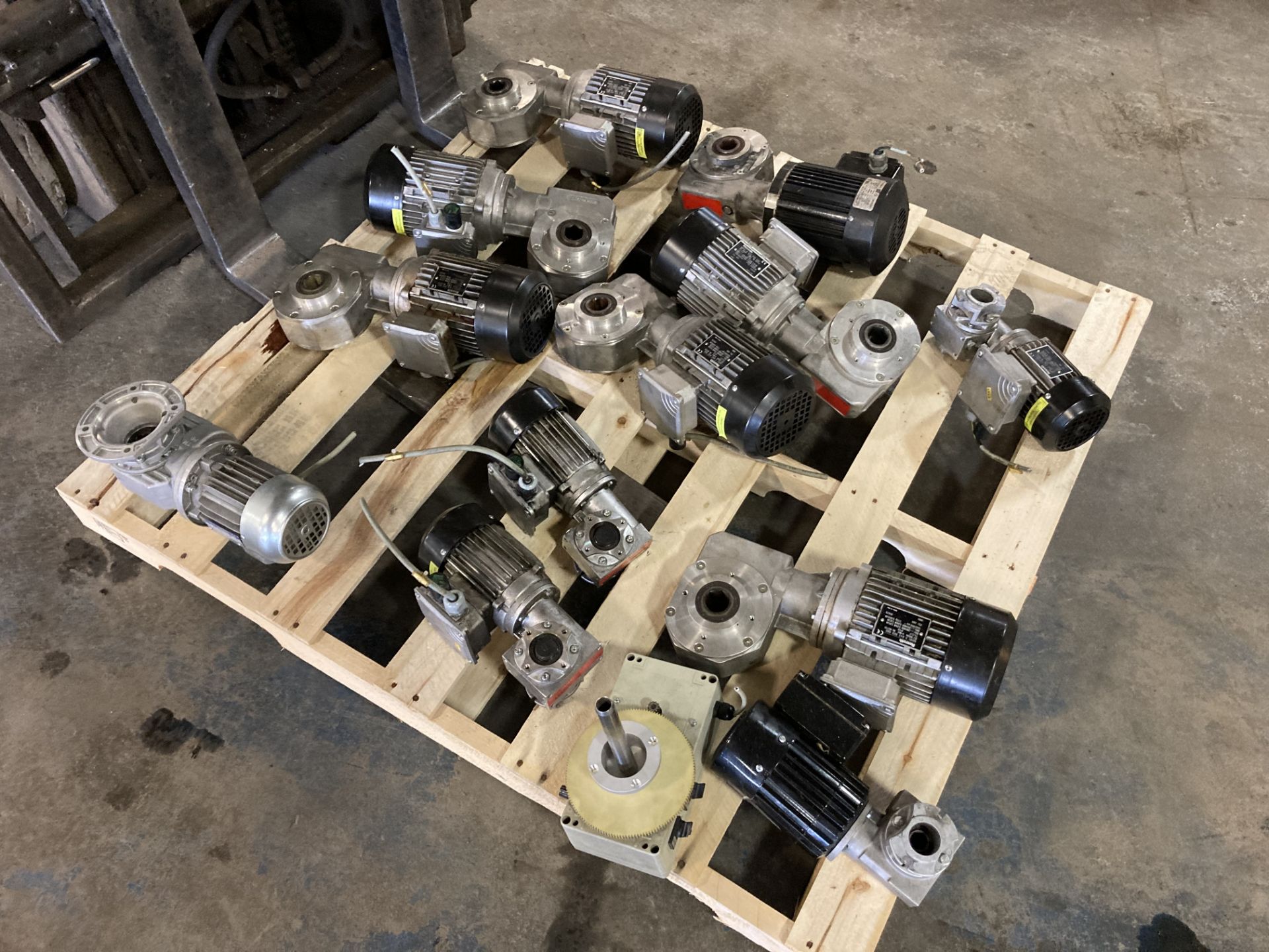 Lot of Bosch Gear Reducers with Bodine Motors