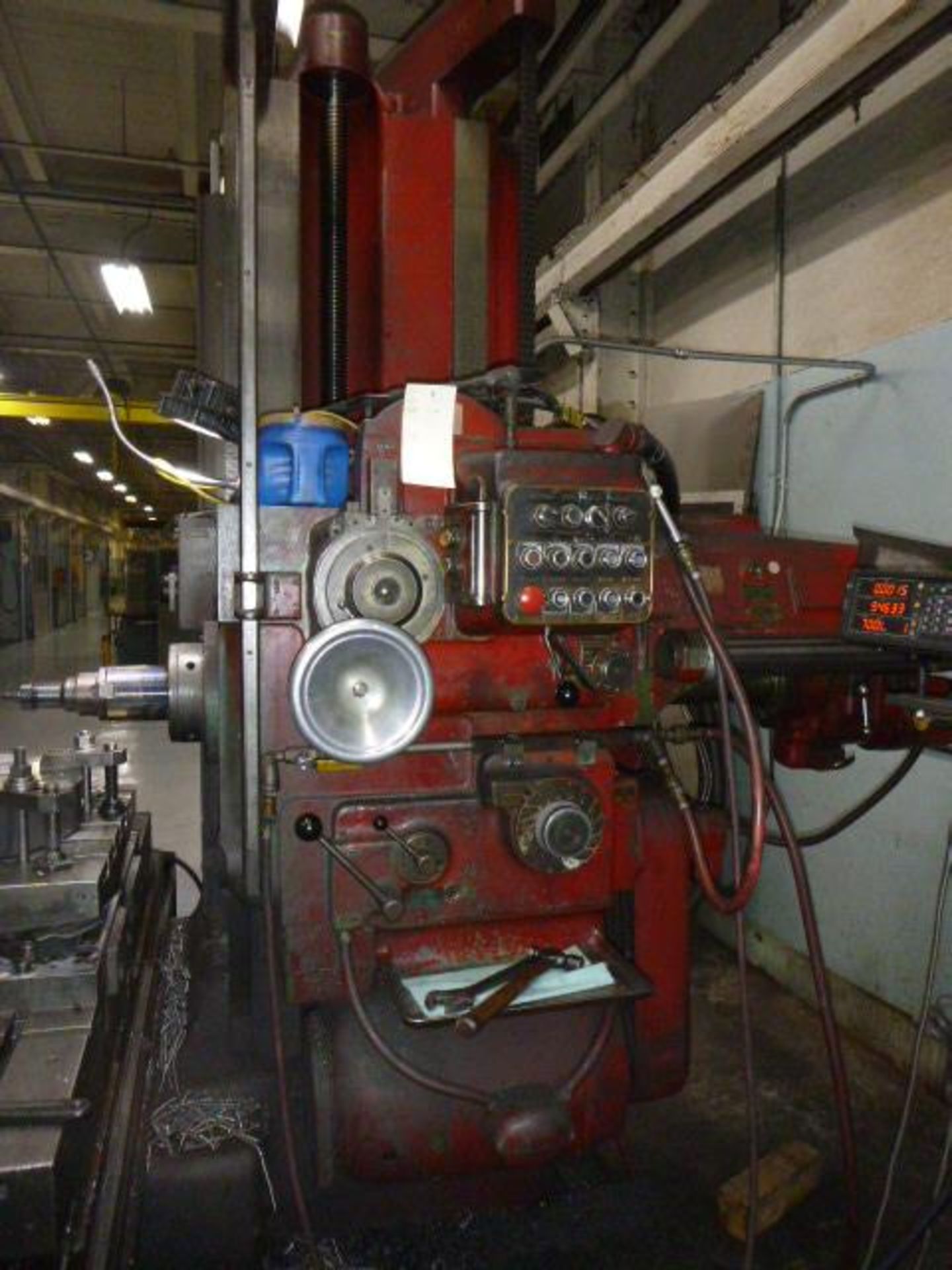 DeVlieg 4B60 Horizontal Boring Mill, 48" Vertical, DRO - Image 4 of 5