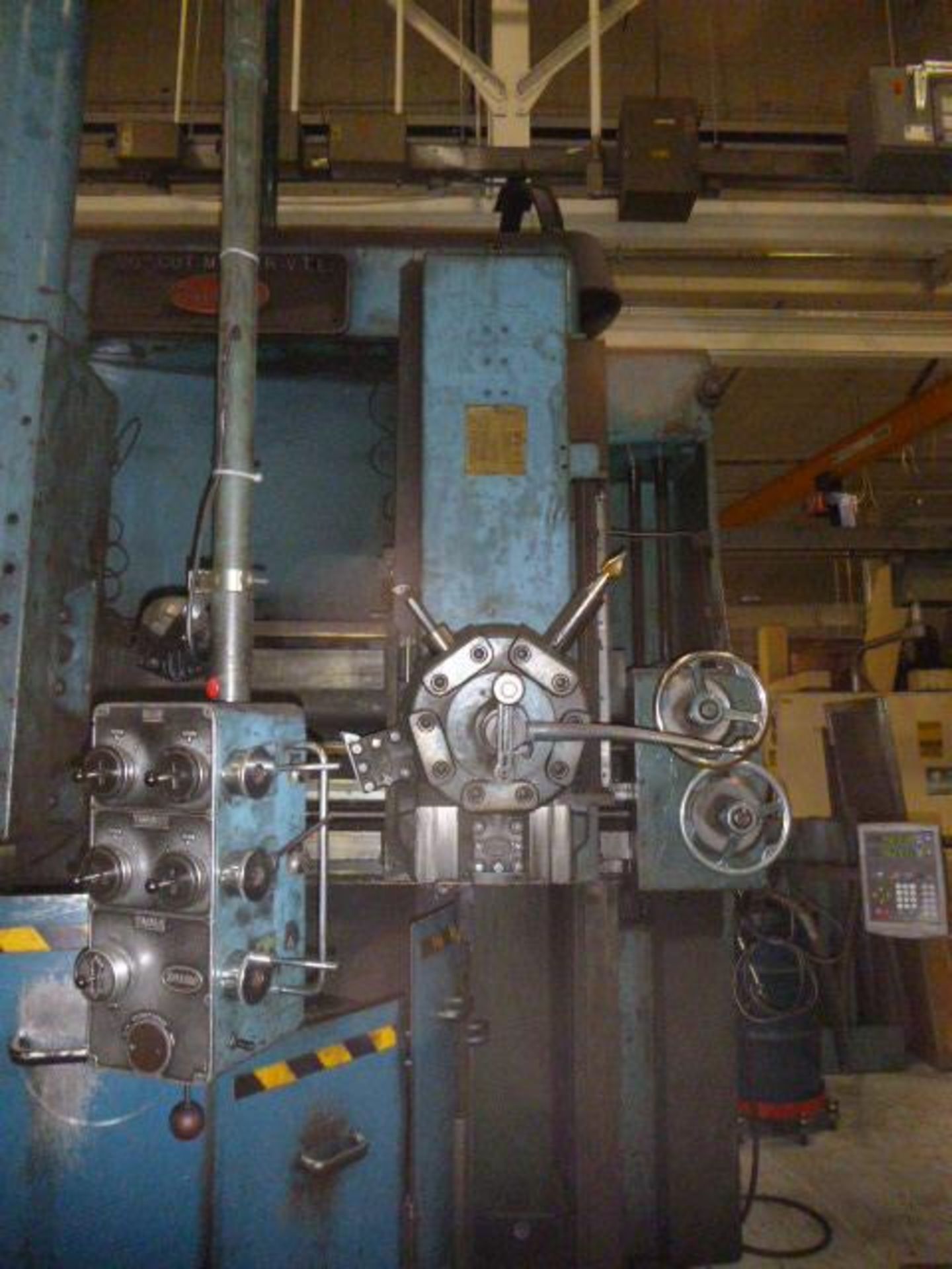 56" Bullard Cut-Master Vertical Turret Lathe, 2 Rail Heads, No Side Heads - Image 2 of 7