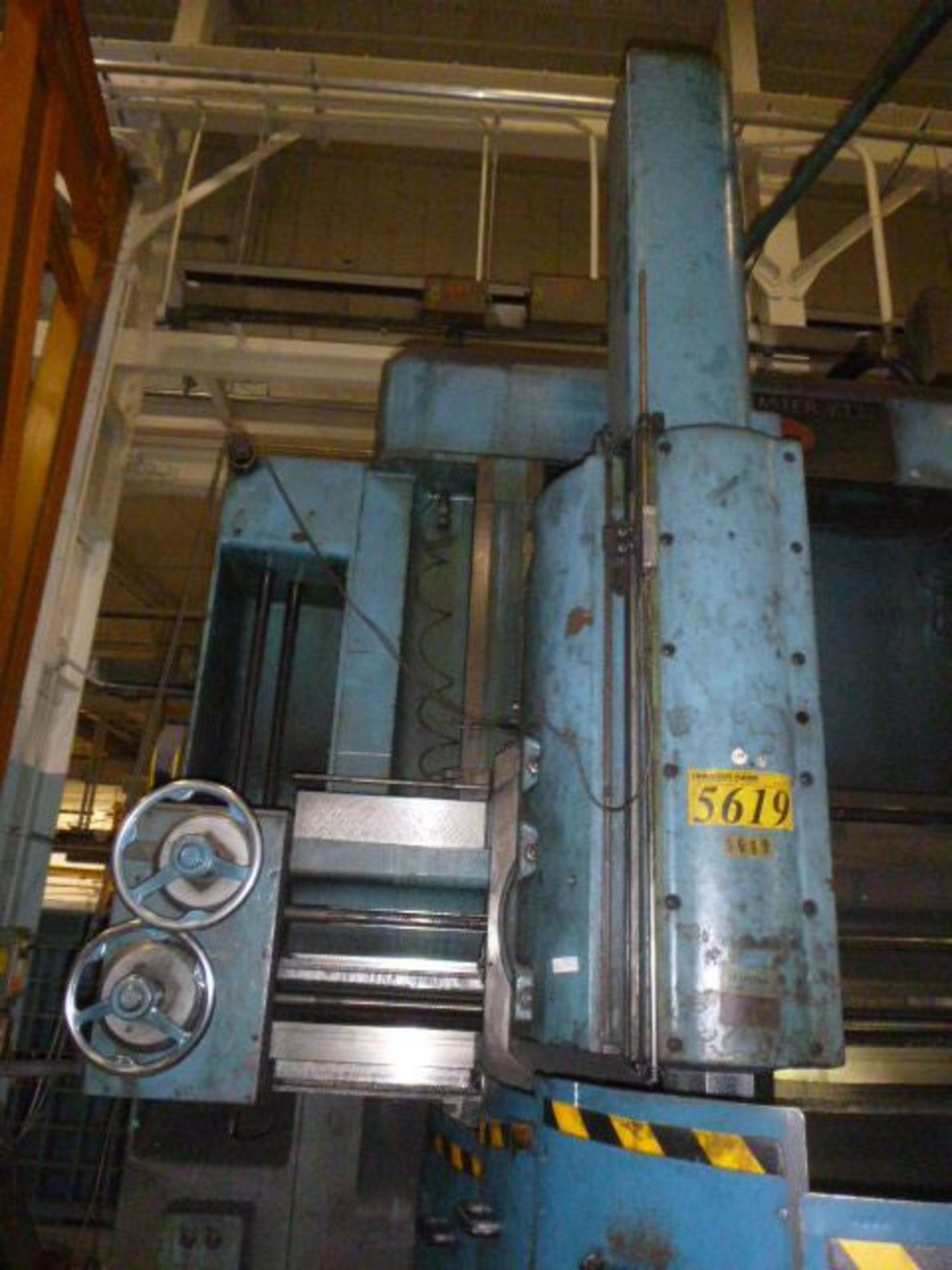 56" Bullard Cut-Master Vertical Turret Lathe, 2 Rail Heads, No Side Heads - Image 5 of 7