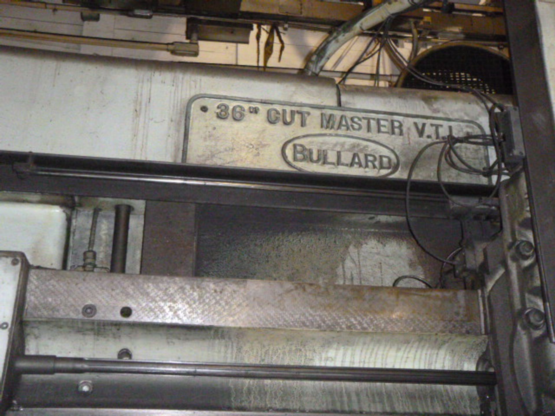 36" Bullard Cut-Master Vertical Turret Lathe, DRO System Mfg'd: 1960 - Image 6 of 6