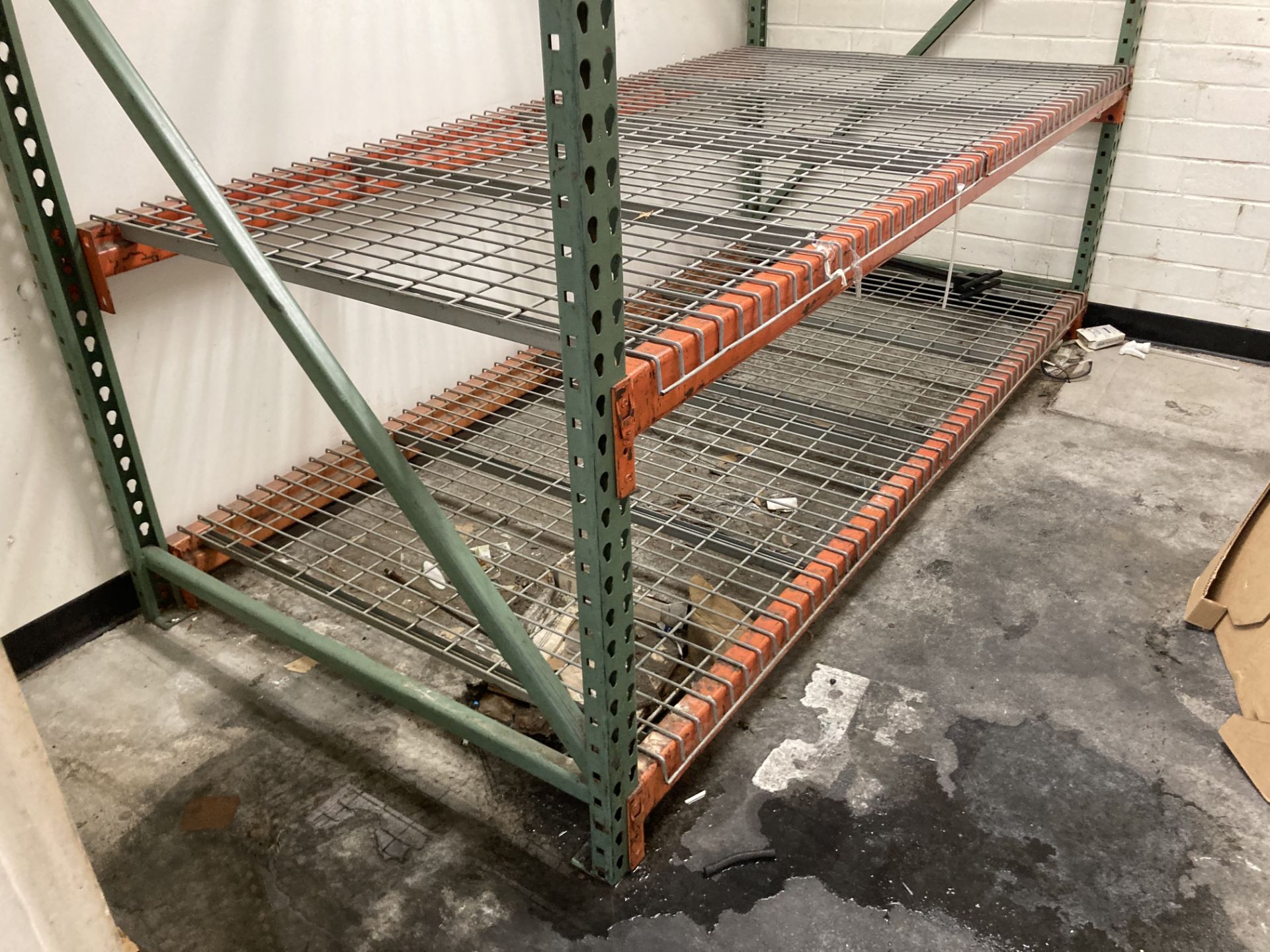 (1) Section of Heavy Duty Pallet Racking - Image 2 of 4