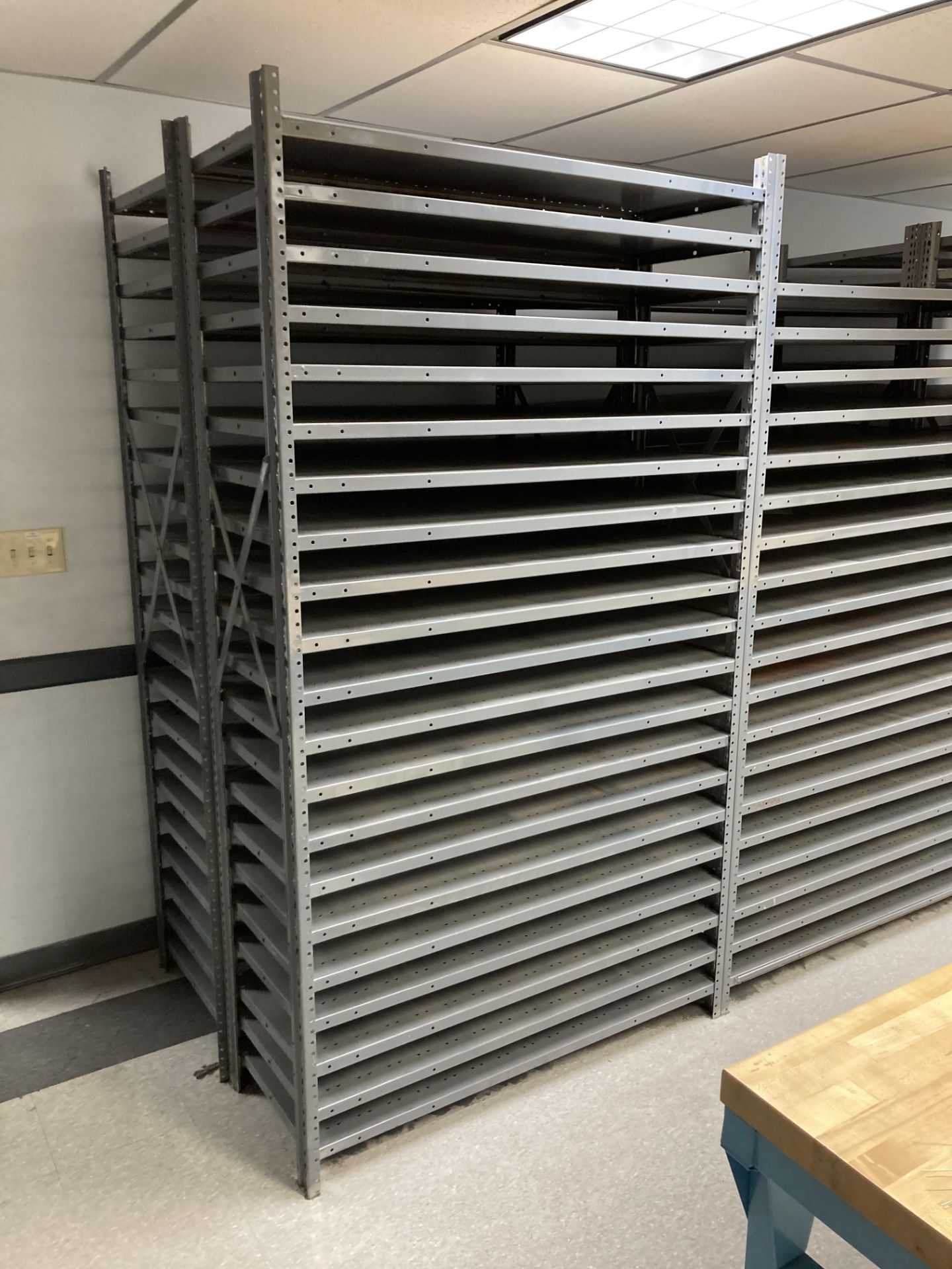 Lot of (6) Sections of 48" x 18" x 87" Shelving - Image 3 of 4