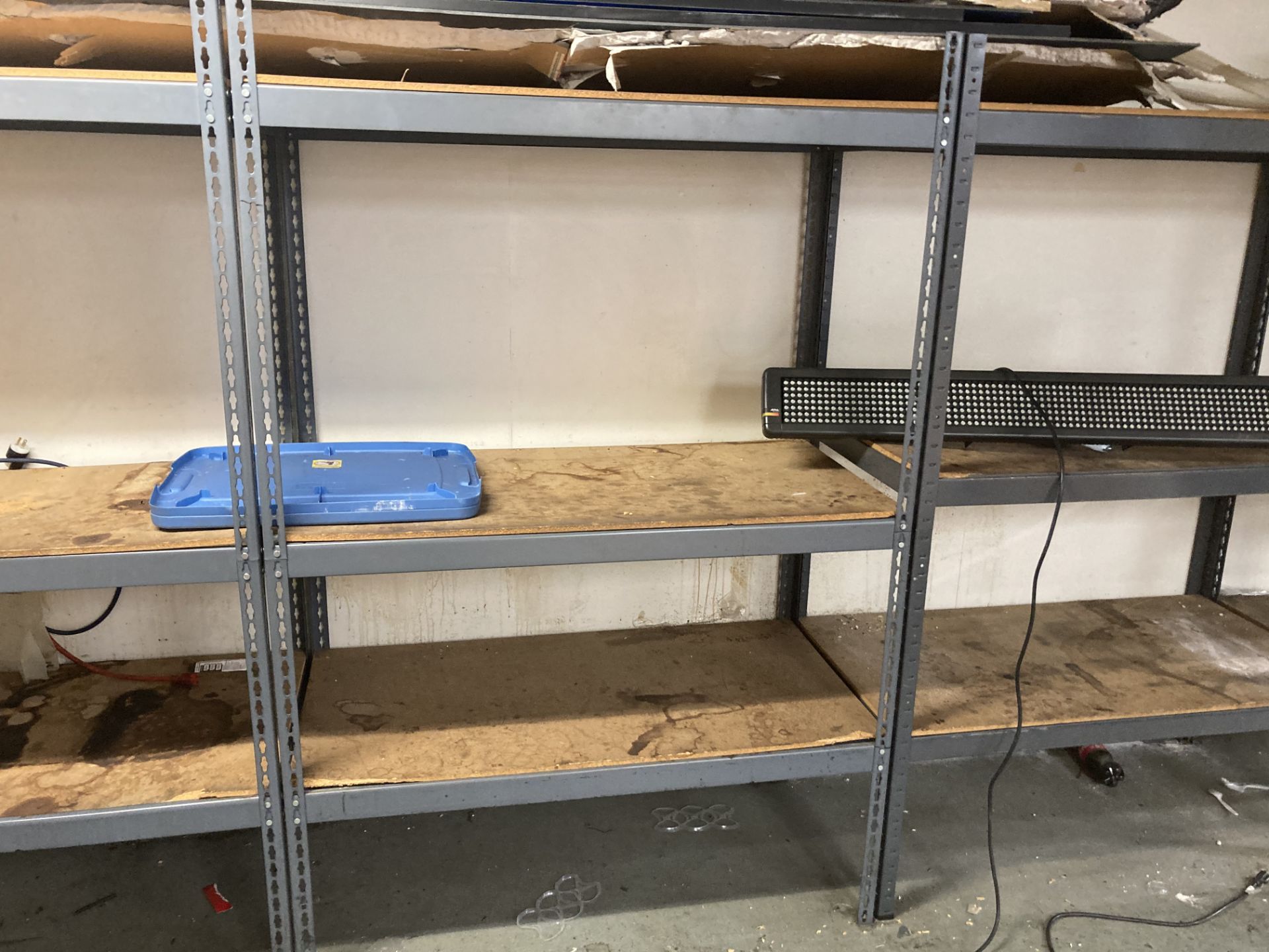 (4) Sections of Shelving, 48" x 24" x 72" - Image 3 of 5