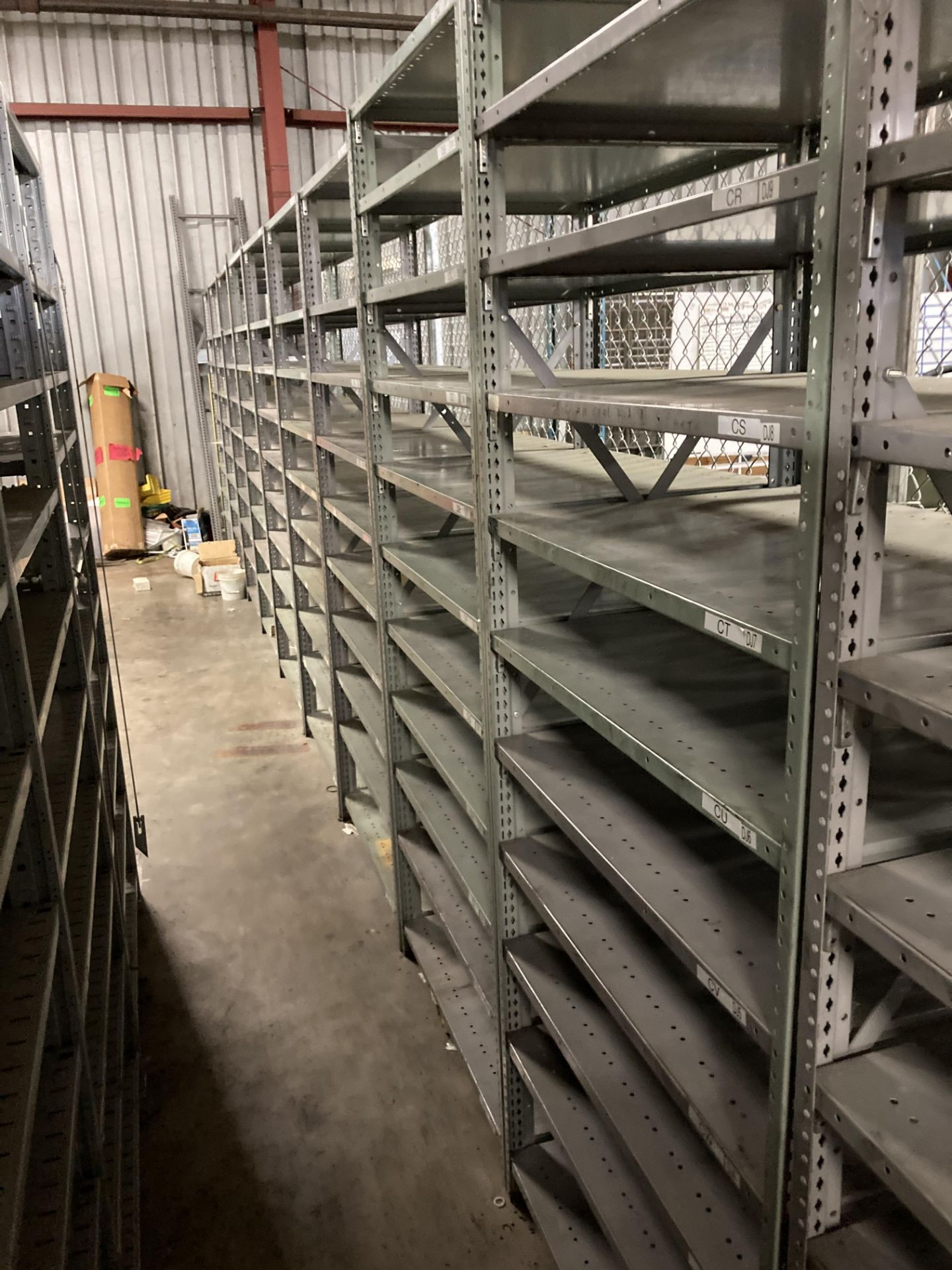 Lot of (74) Sections of Shelving - Image 7 of 8