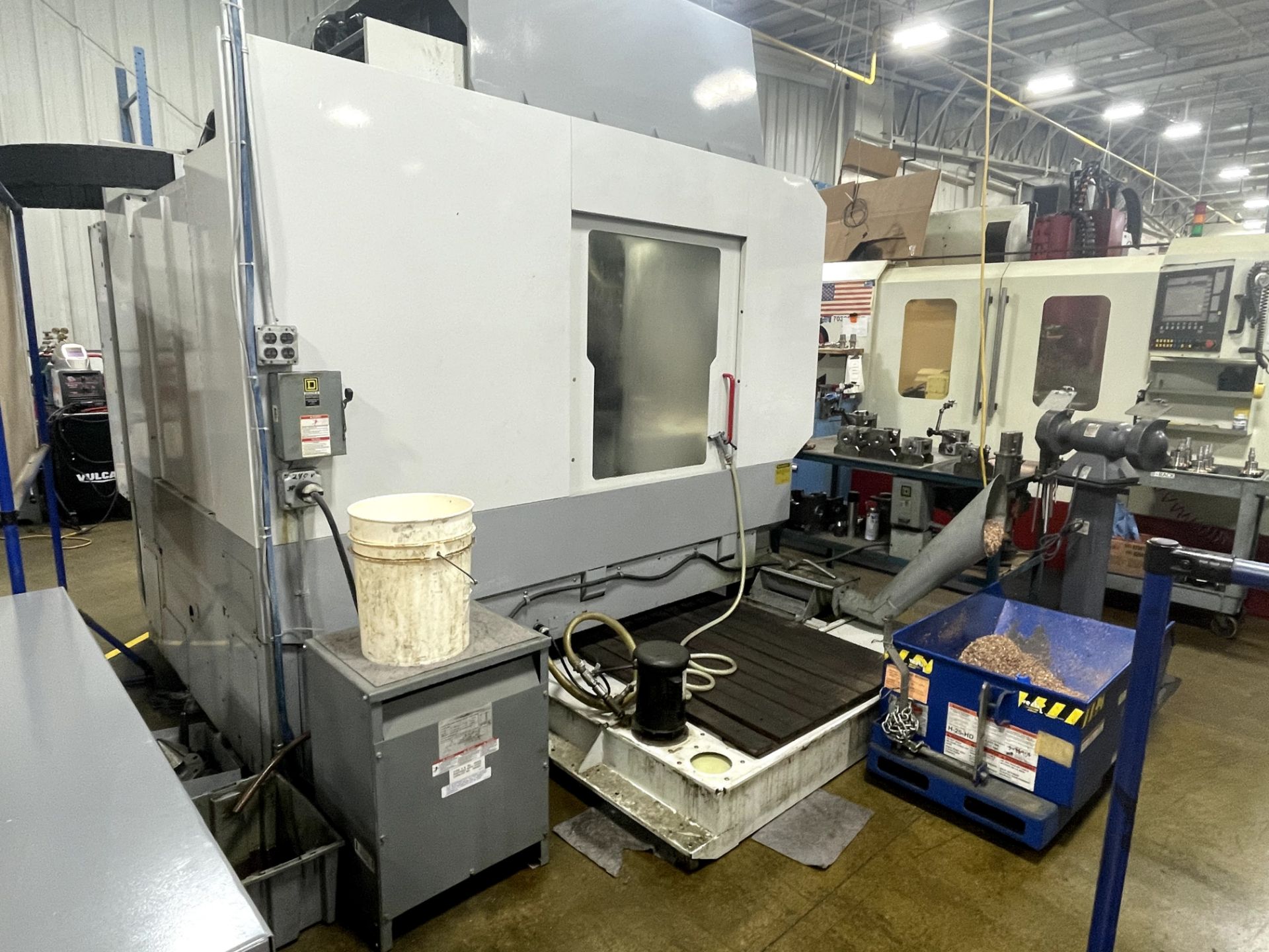 2002 Haas-15AXT Horizontal Machining Center w/4th Axis - Image 8 of 8