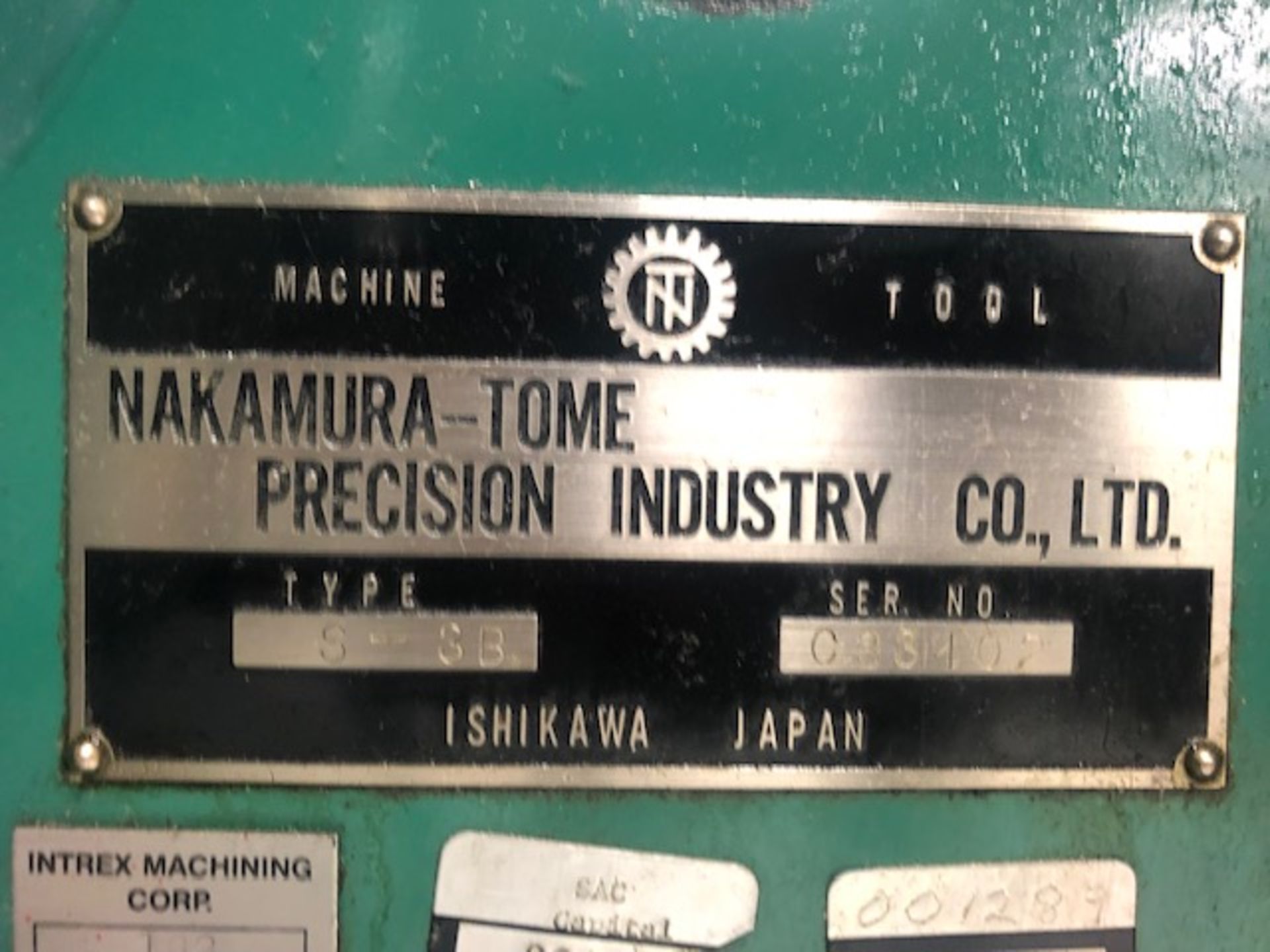 Nakamura-Tome Slant 3B CNC Turning Center - Image 10 of 11